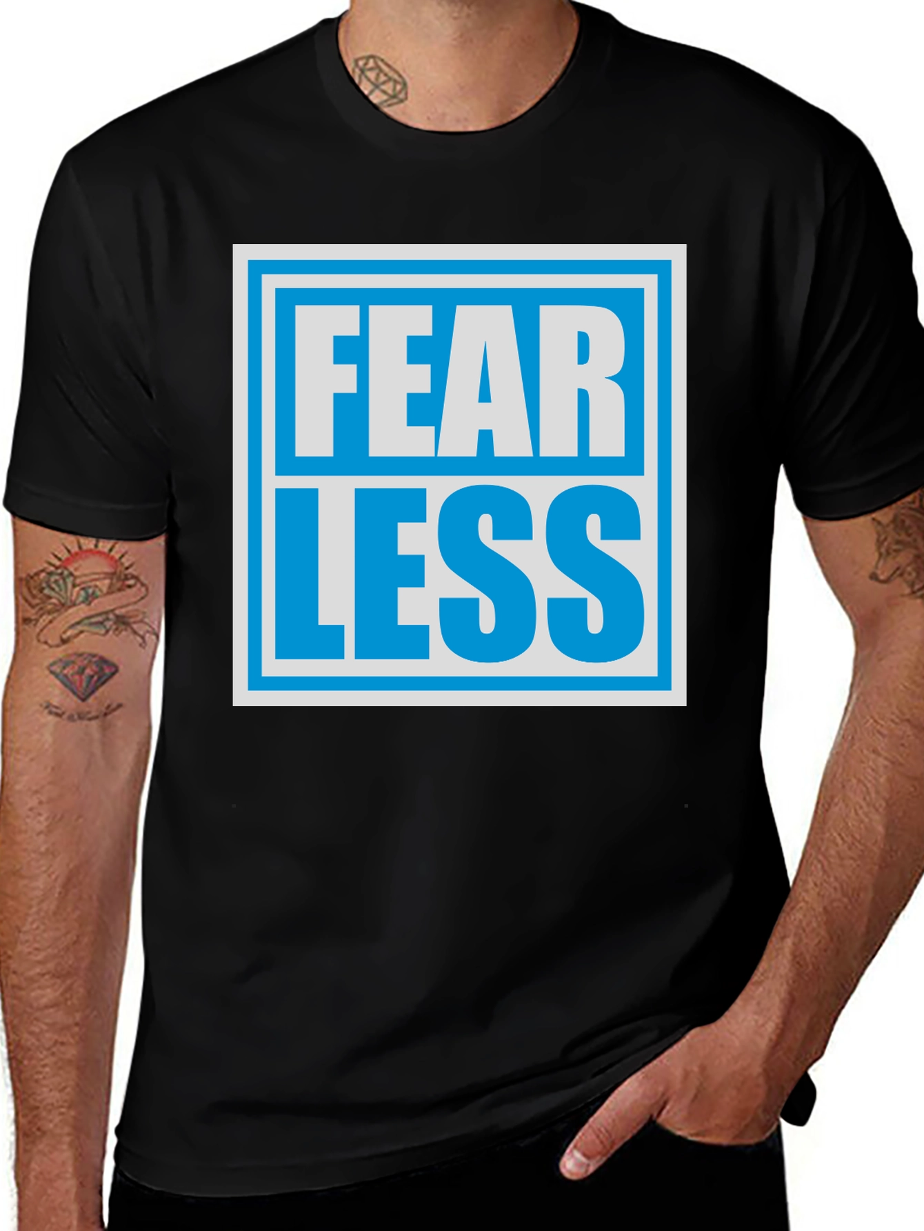 Variant 26 of Fearless Graphic Tee - Bold Statement Shirt