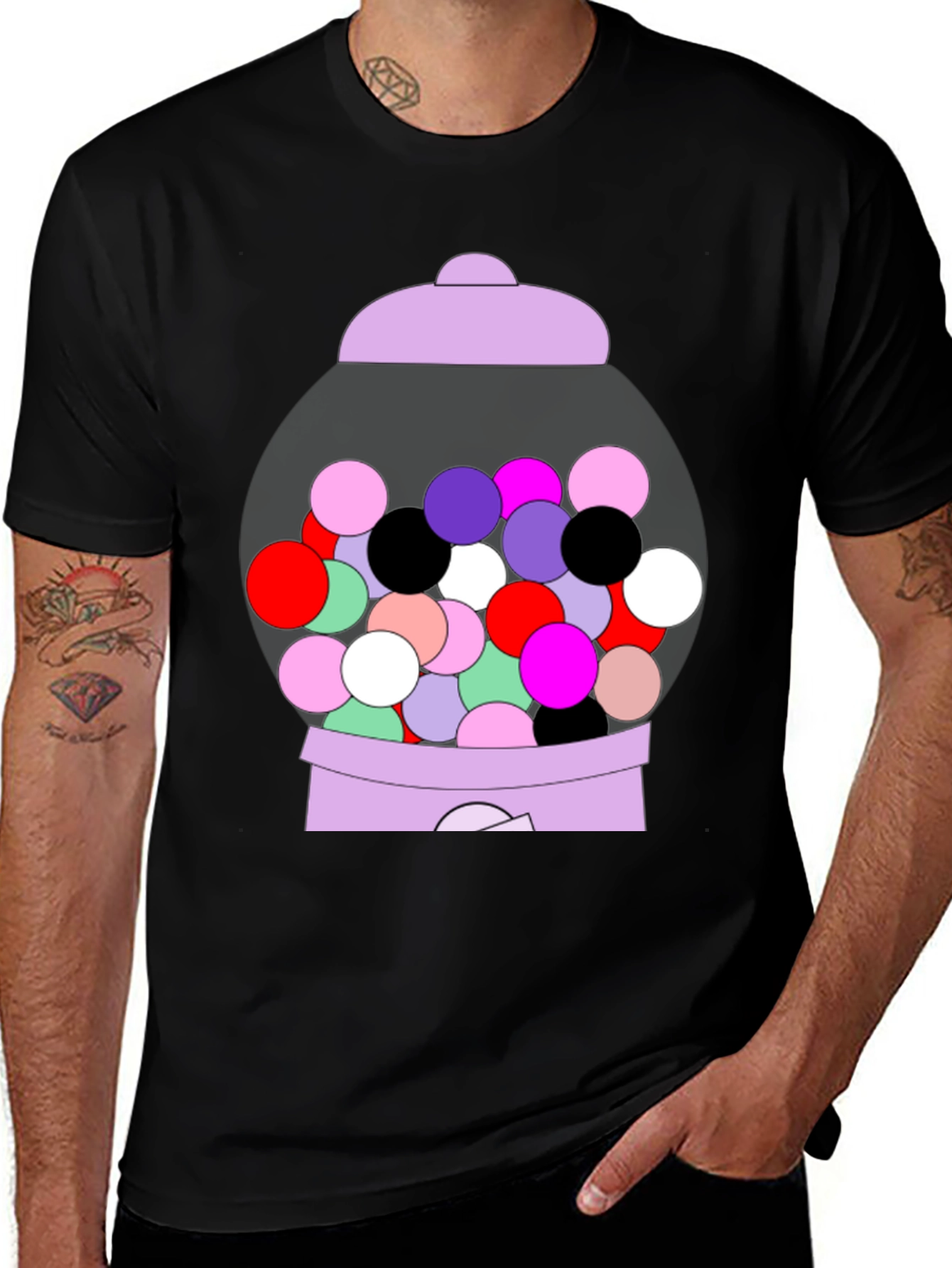 Variant 21 of Gumball Machine Graphic Tee
