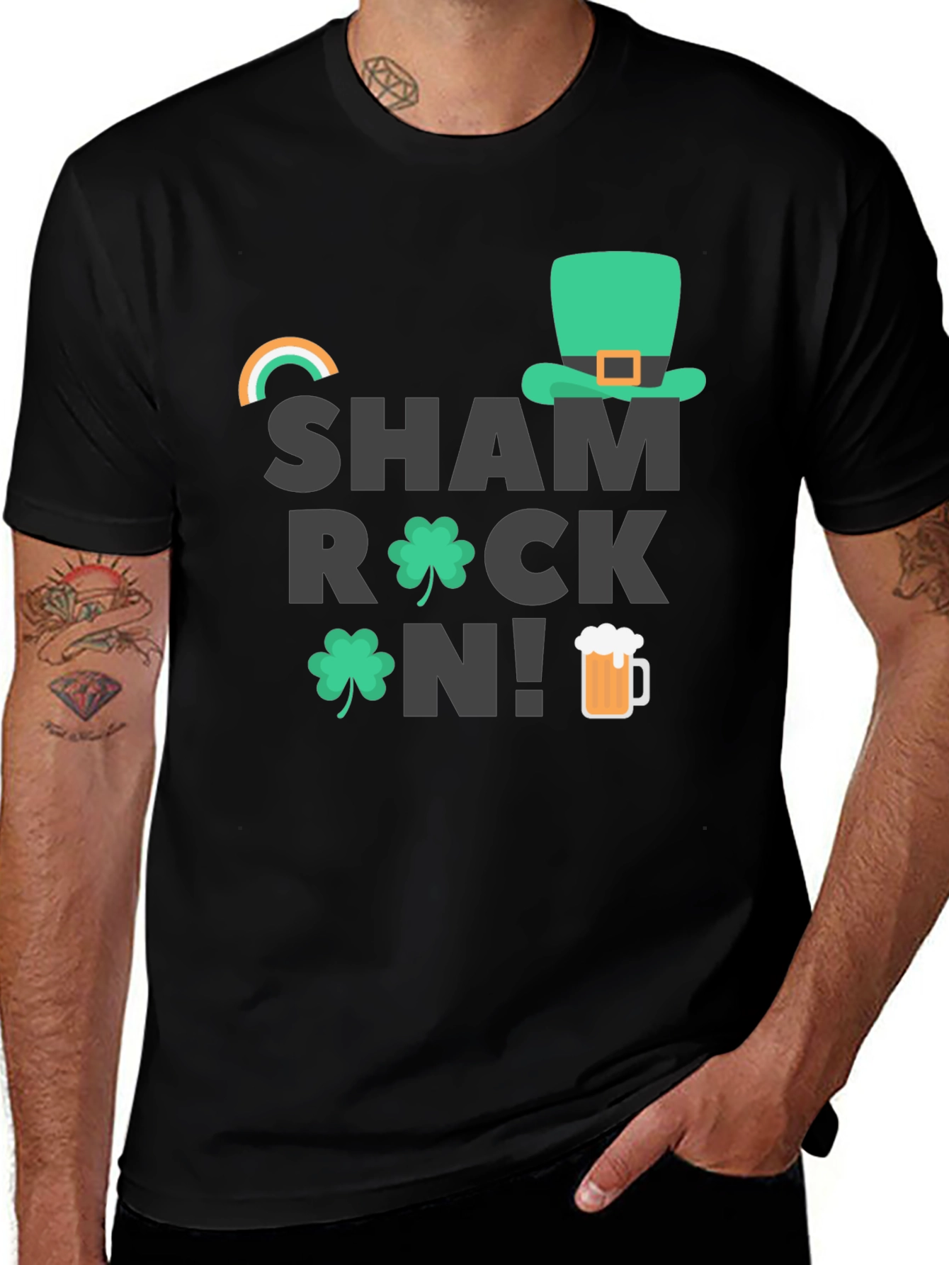 Variant 12 of Shamrock On St. Patrick's Day T-Shirt