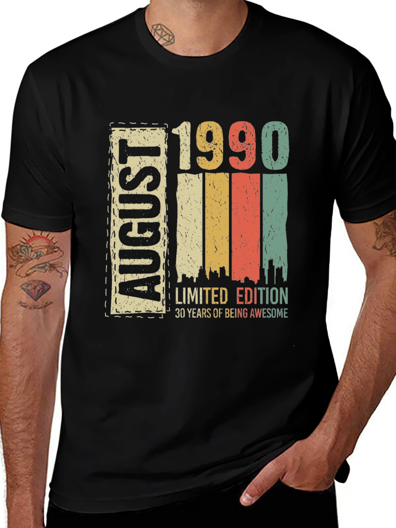 August 1990 Limited Edition 30th Birthday T-Shirt