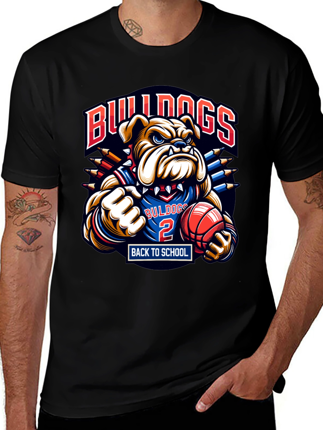 Bulldogs Back to School T-Shirt