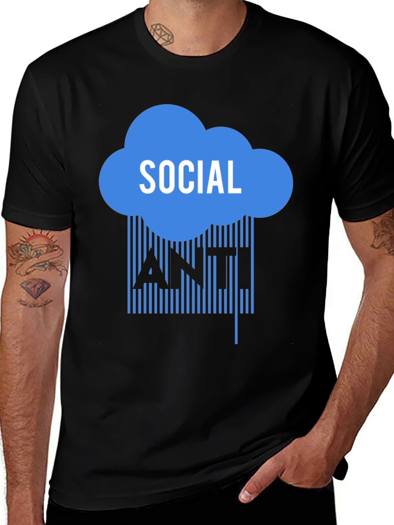 Variant 26 of Anti Social T-Shirt