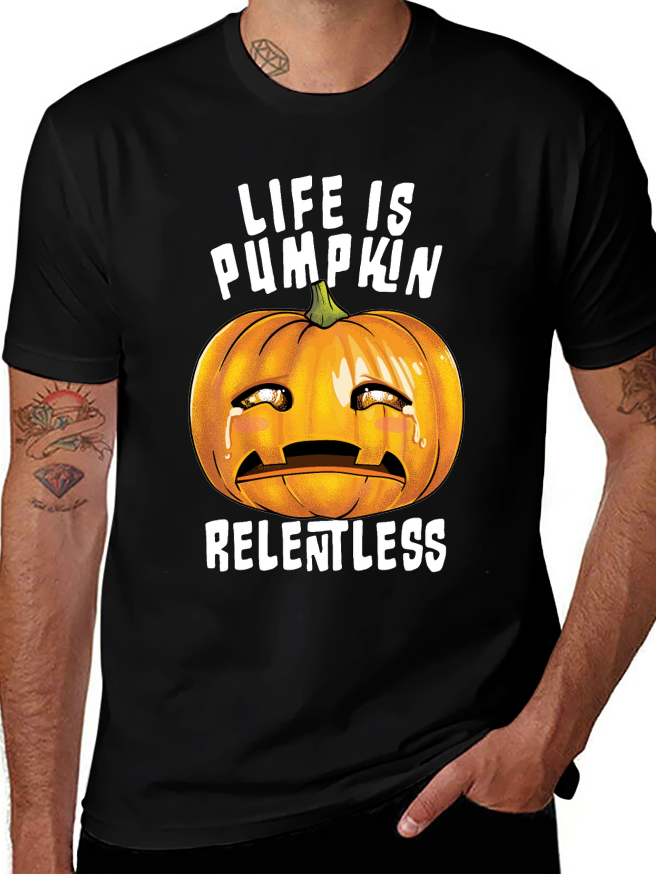 Variant 14 of Life is Pumpkin Relentless T-Shirt