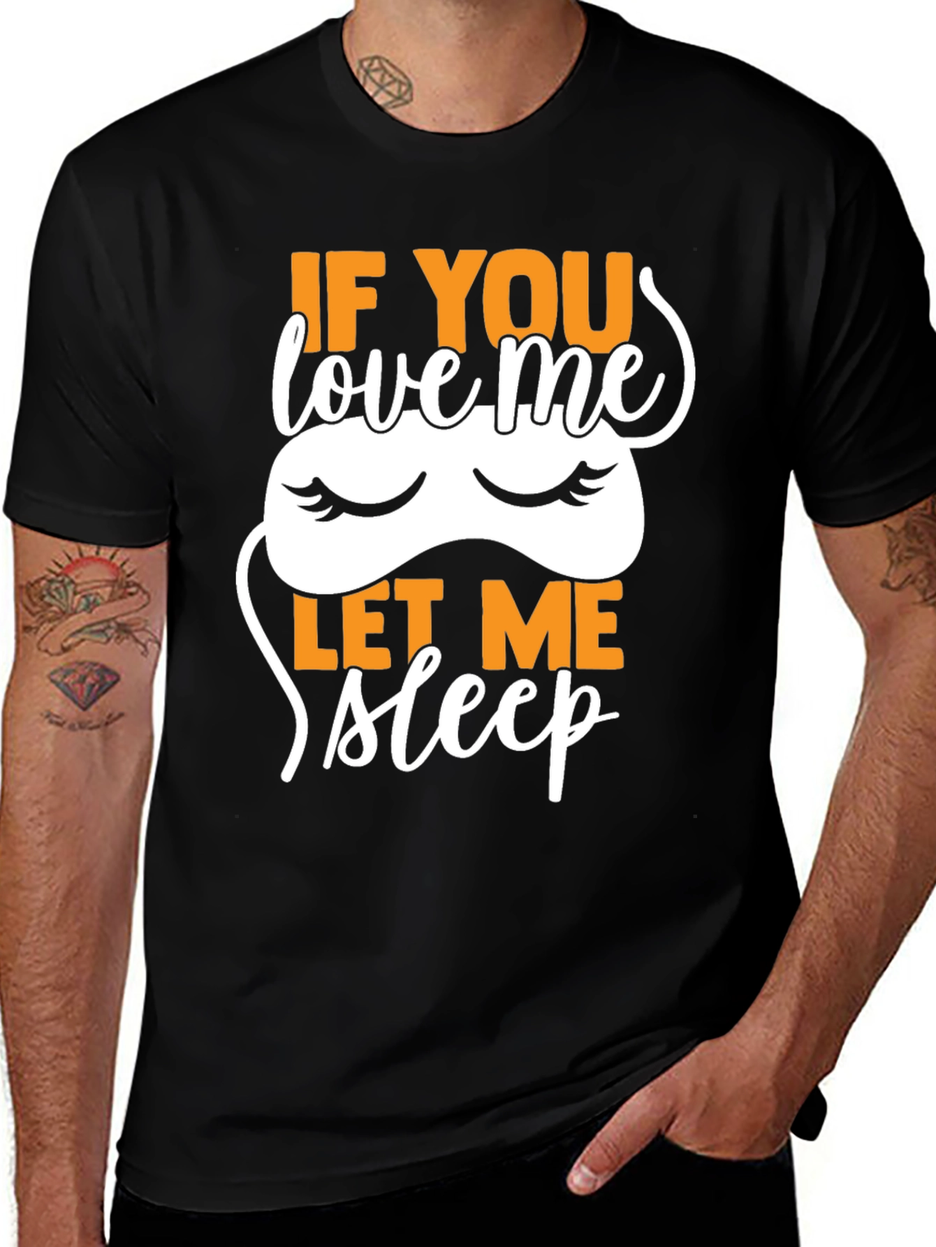 Variant 12 of If You Love Me Let Me Sleep T-Shirt