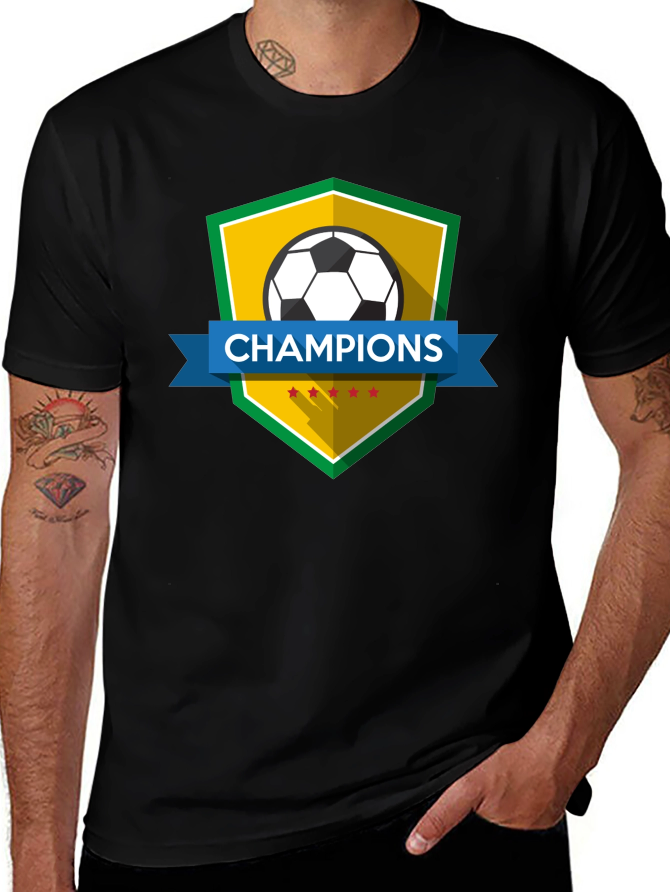 Variant 26 of Champions Soccer T-Shirt