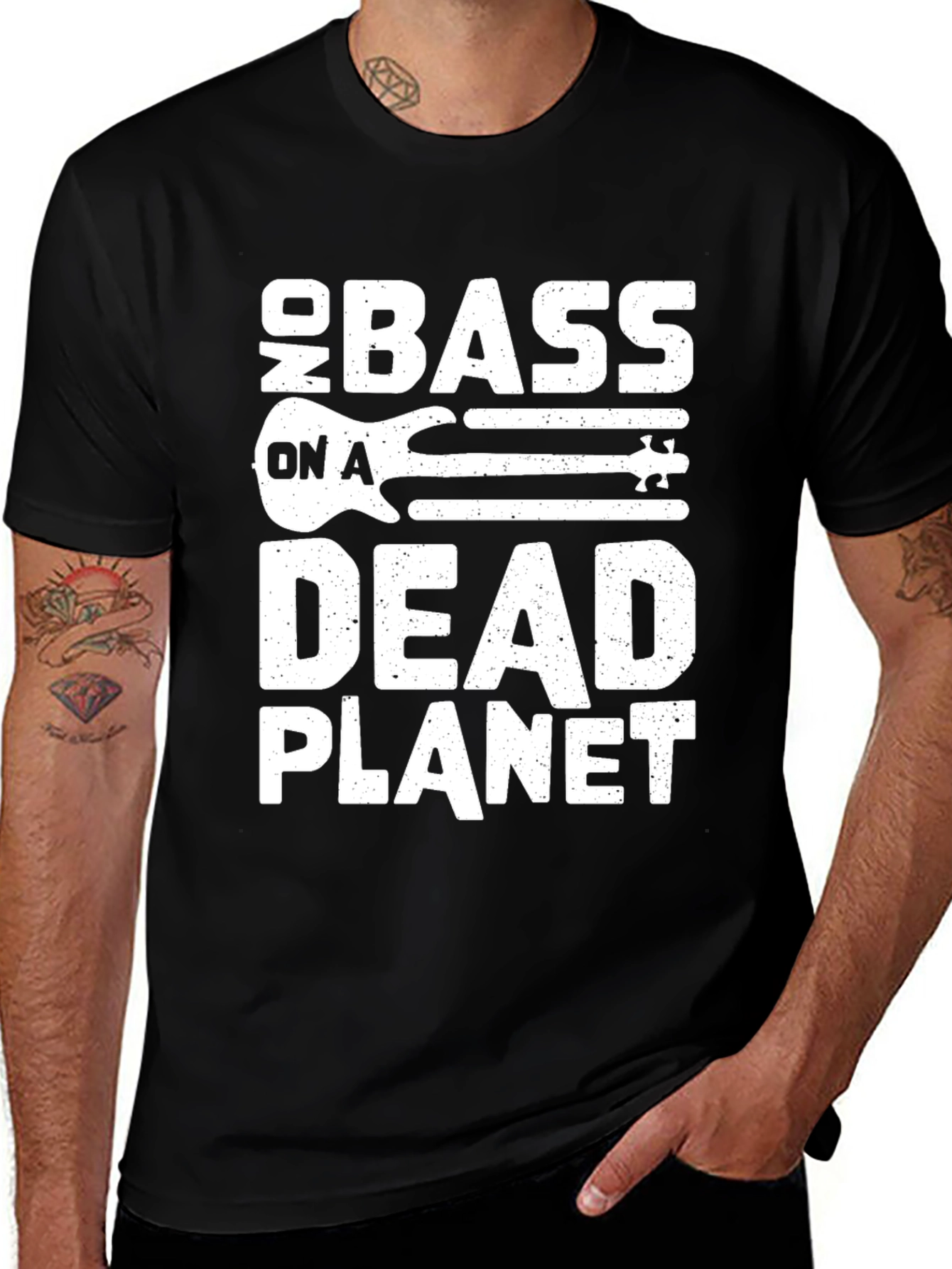 Variant 11 of Bass on a Dead Planet Graphic Tee