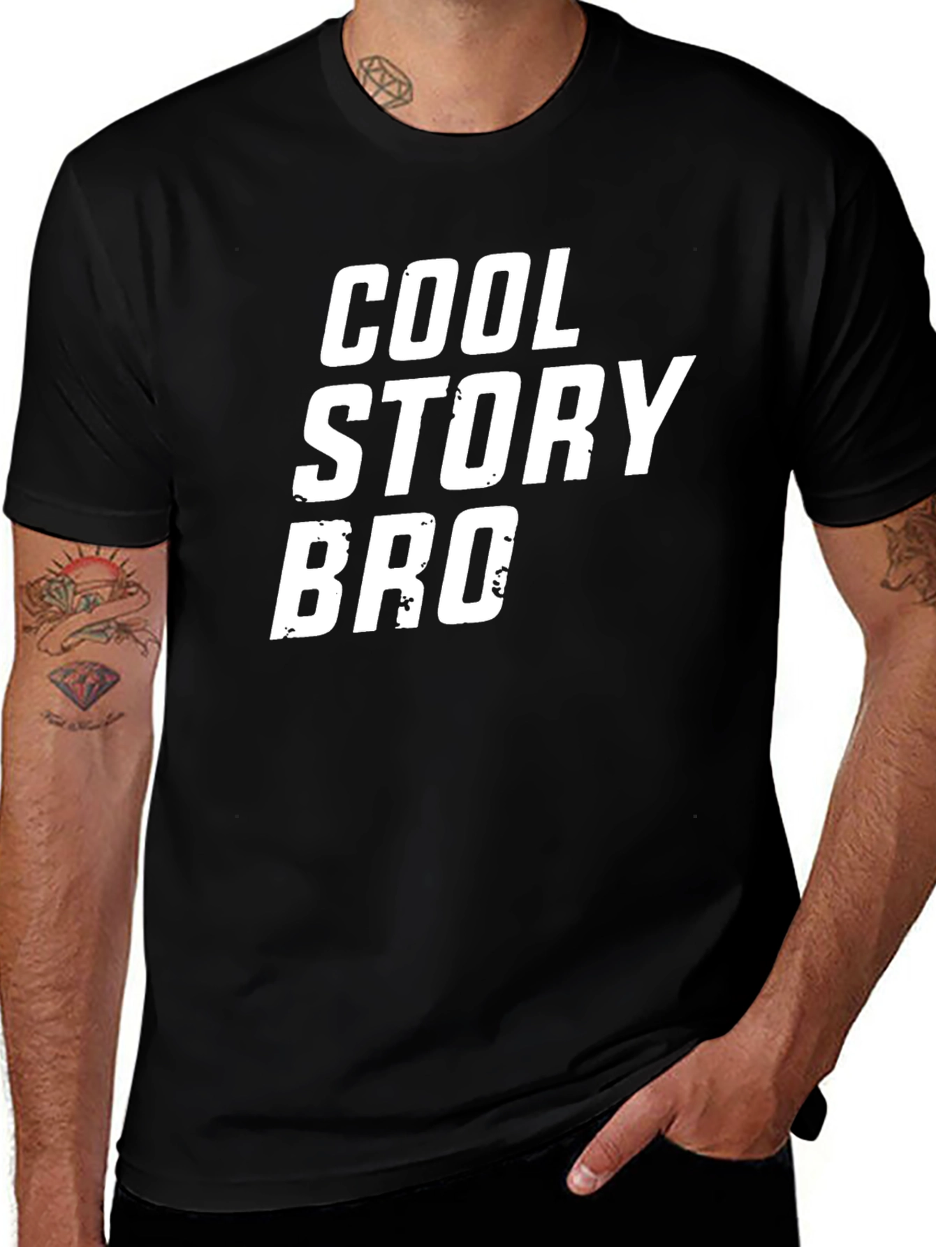 Variant 19 of Cool Story Bro T-Shirt - Sarcastic Graphic Tee