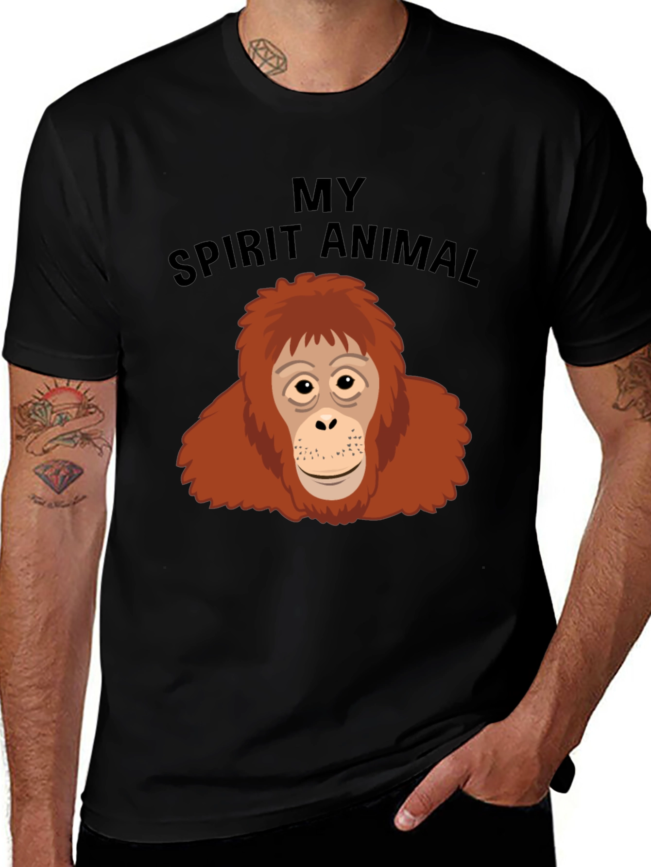 Variant 10 of My Spirit Animal Orangutan Graphic T-Shirt