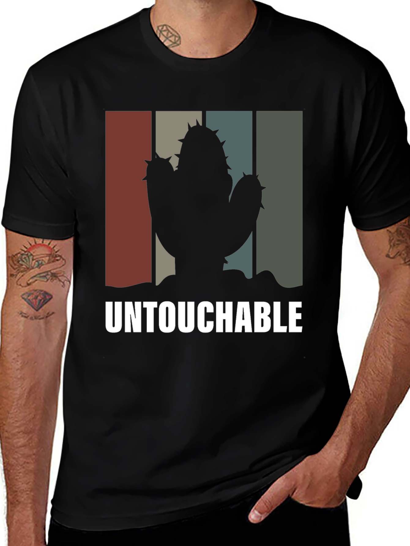 Variant 20 of Untouchable Cactus Graphic T-Shirt