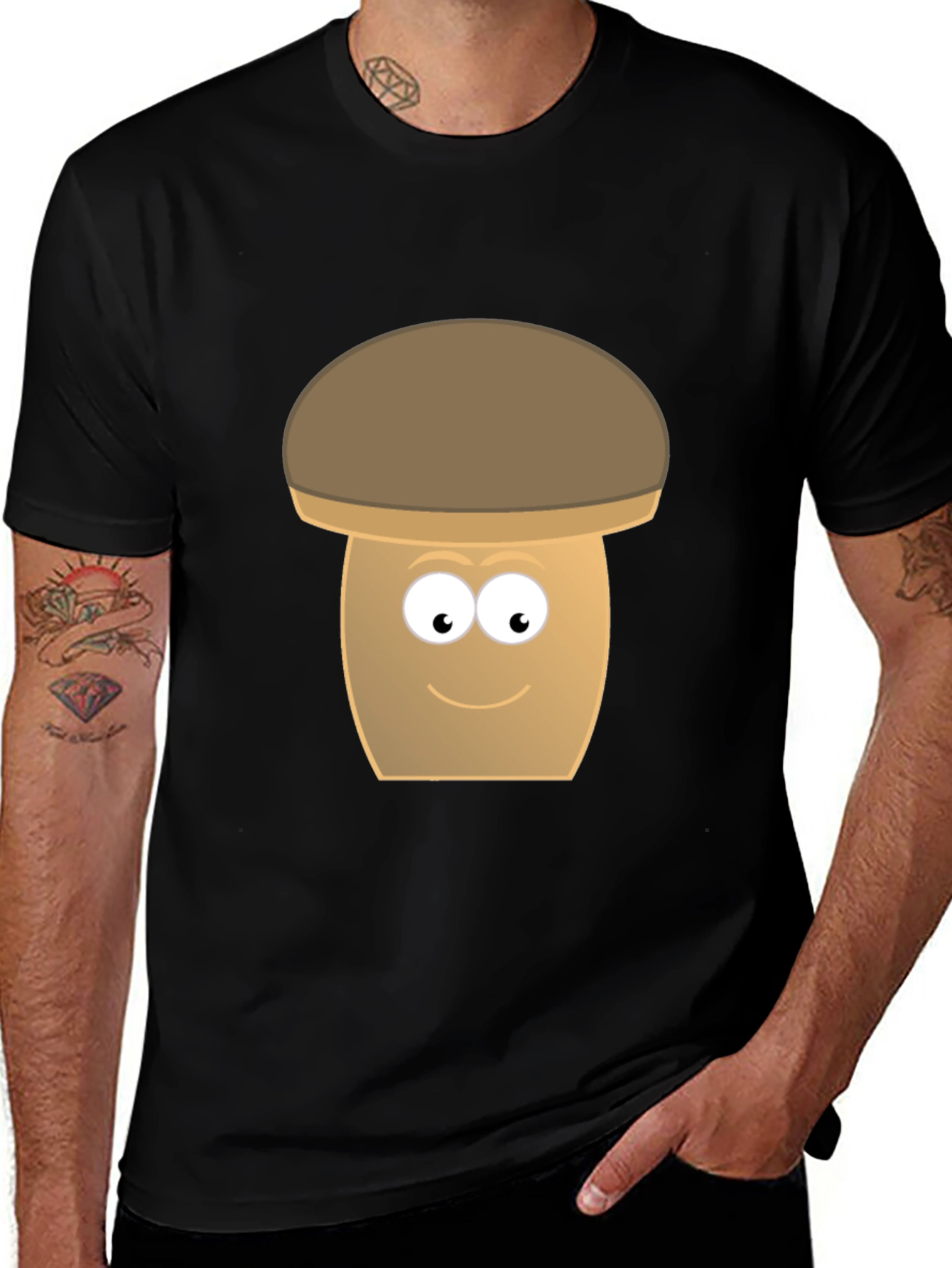Variant 26 of Mushroom Graphic Tee - Fun & Stylish