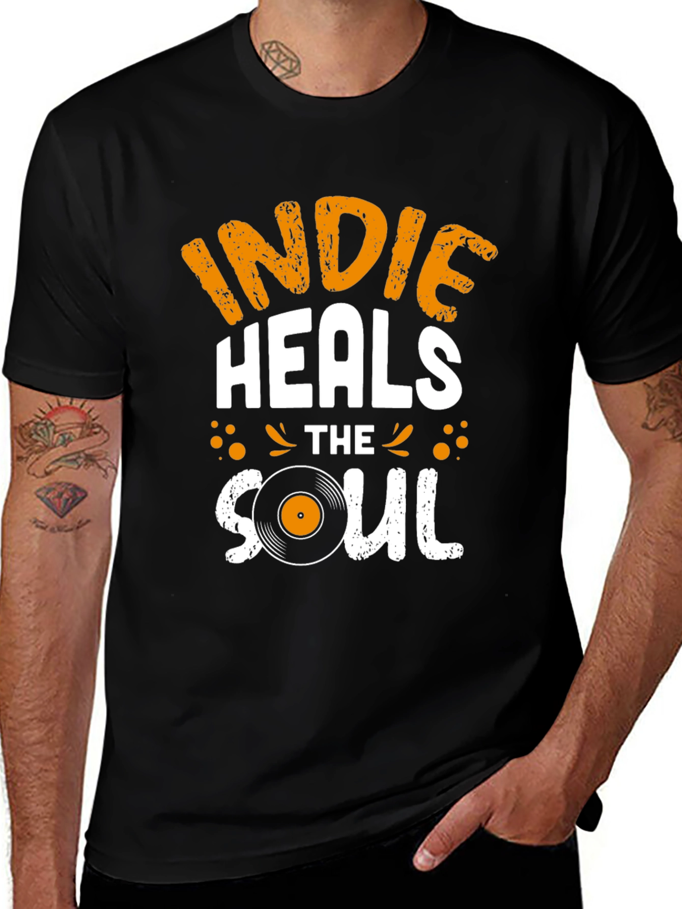 Variant 5 of Indie Heals The Soul Graphic T-Shirt