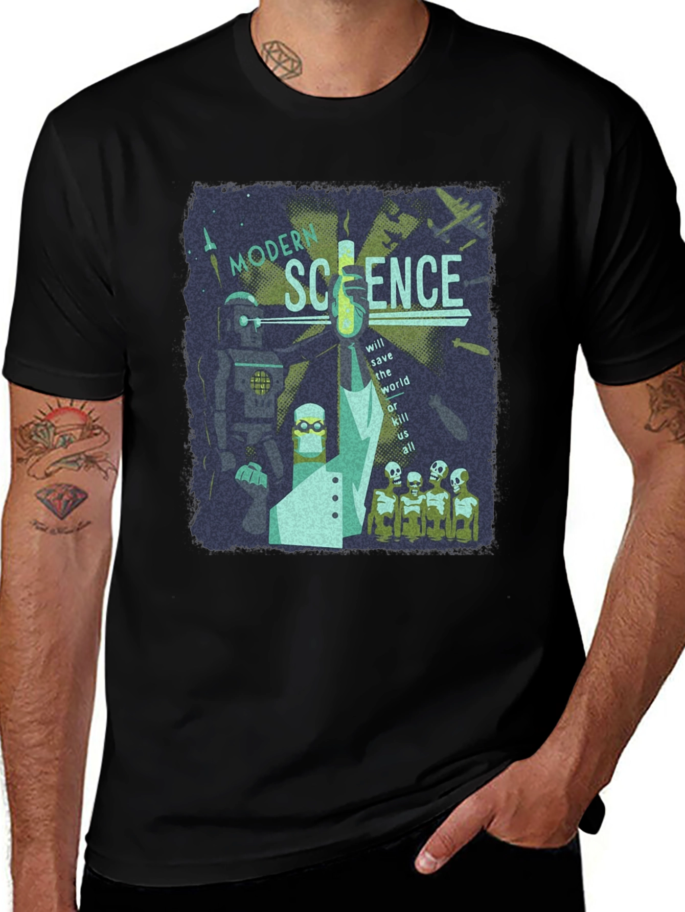 Variant 15 of Modern Science Graphic Tee