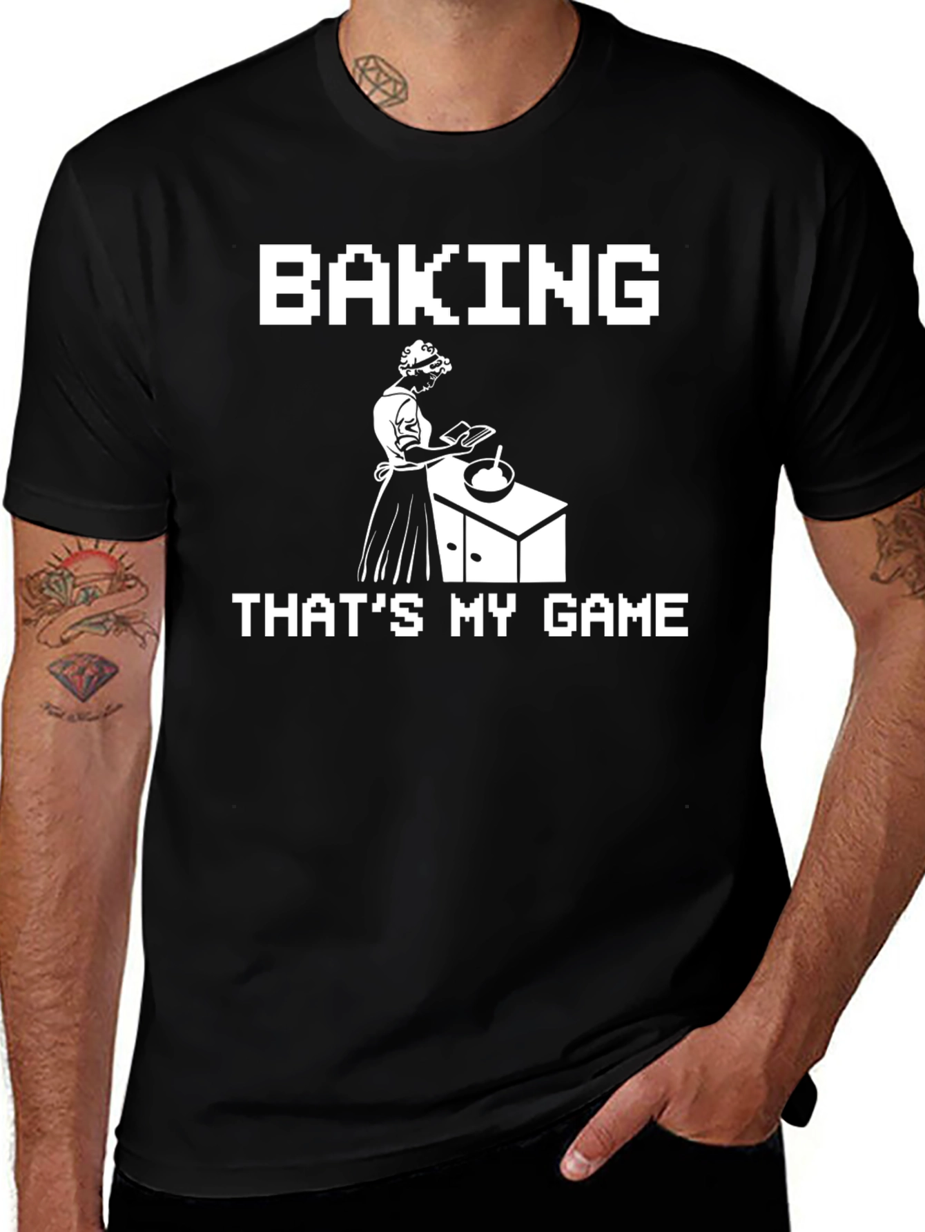 Variant 22 of Baking is My Game T-Shirt
