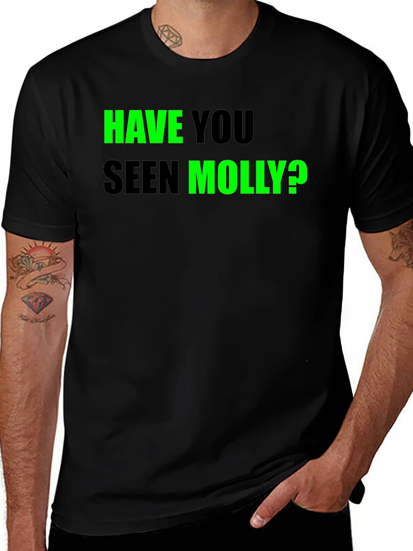 Variant 17 of Have You Seen Molly? Graphic Tee