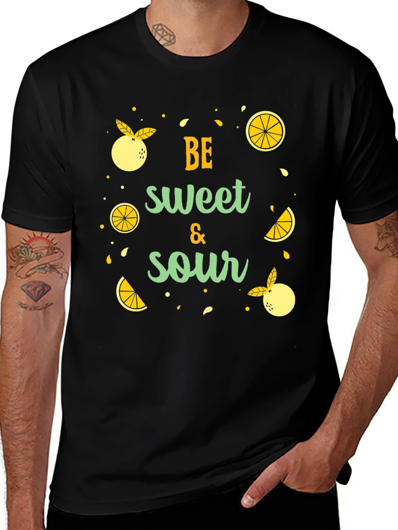 Variant 15 of Be Sweet & Sour Graphic Tee - Trendy Unisex T-Shirt