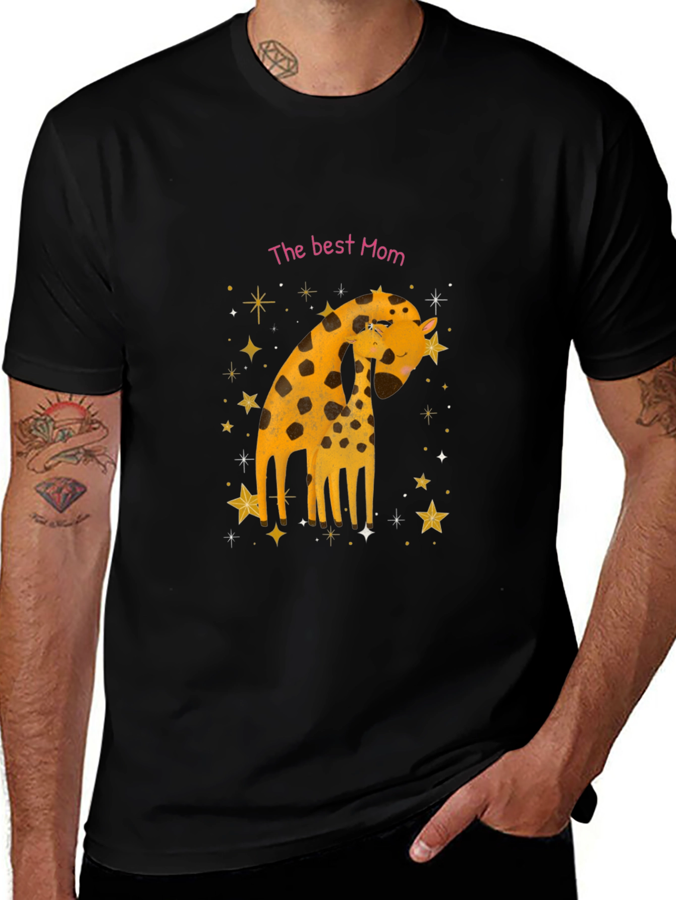 Variant 4 of Best Mom Giraffe T-Shirt
