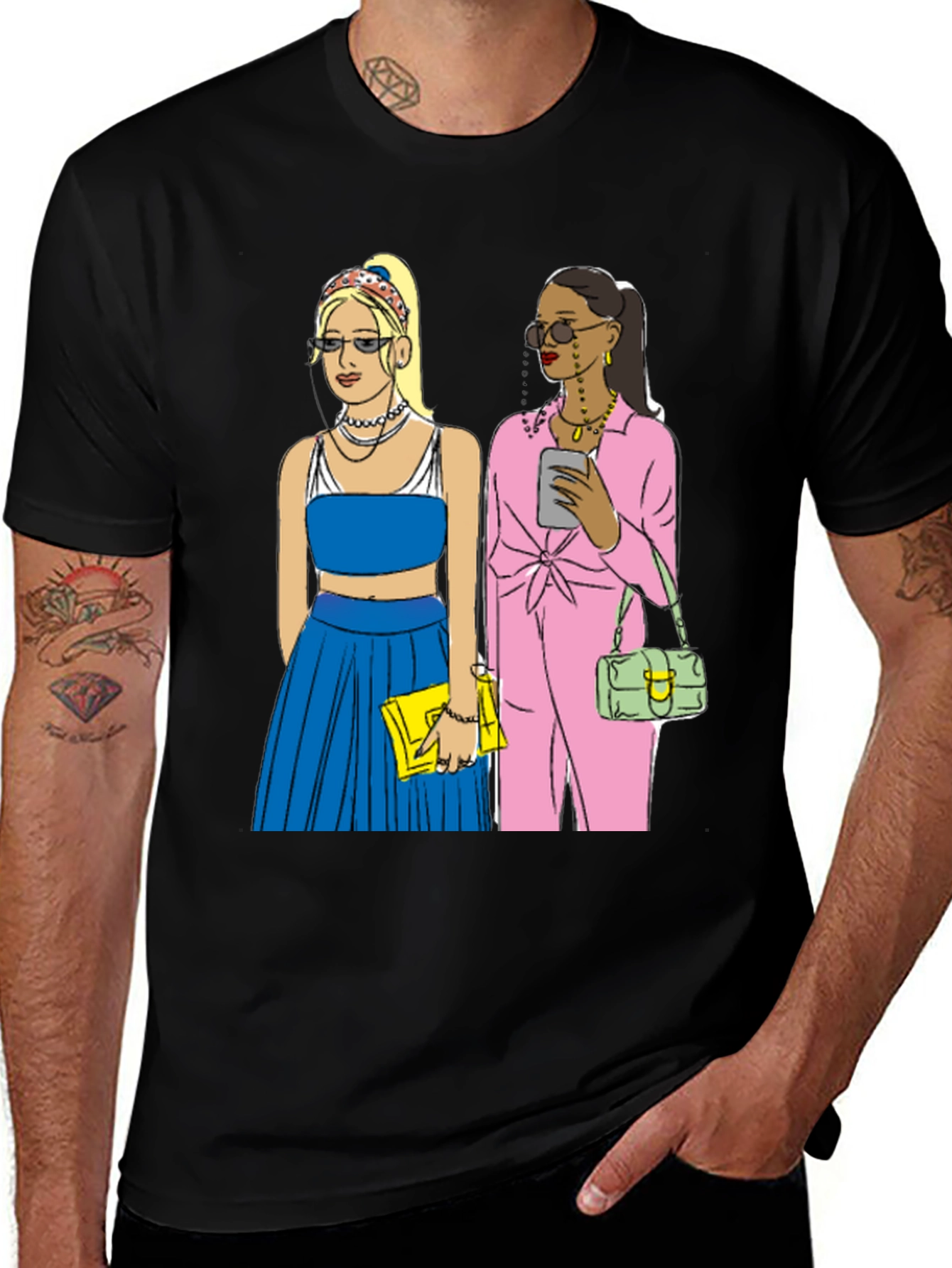 Variant 6 of Stylish Cartoon Fashion Tee - Unisex