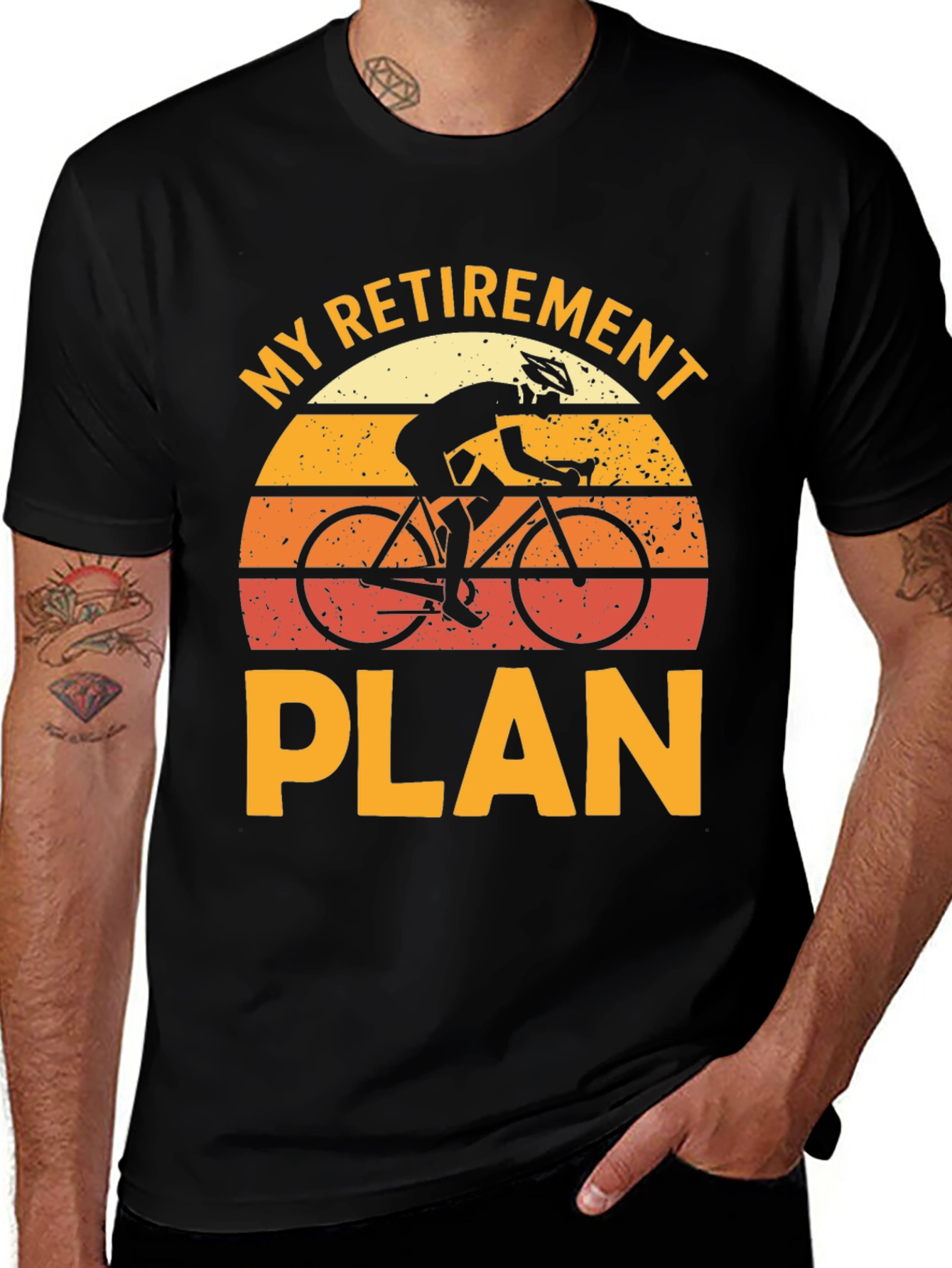 Variant 21 of My Retirement Plan Cycling T-Shirt