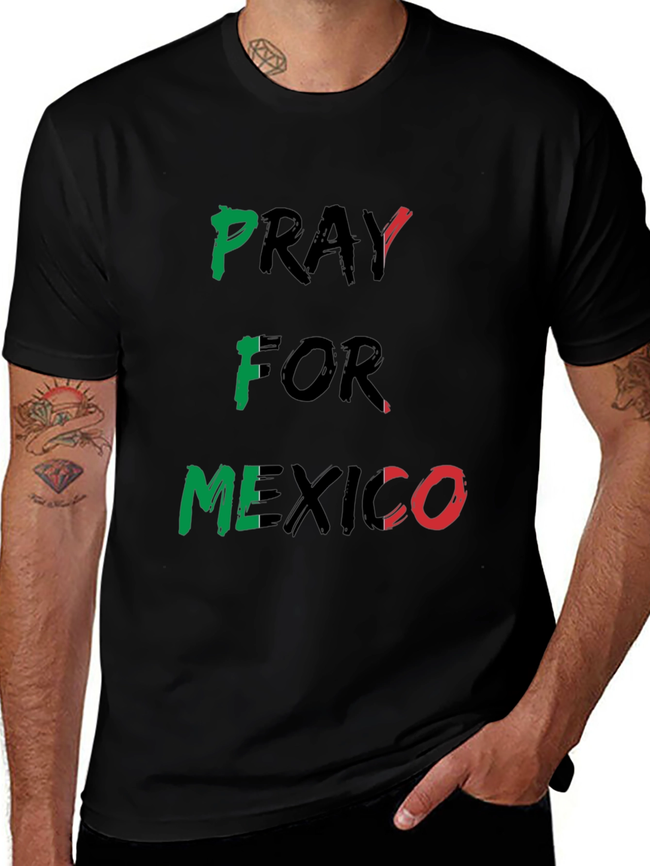 Pray for Mexico T-Shirt - Unisex Graphic Tee