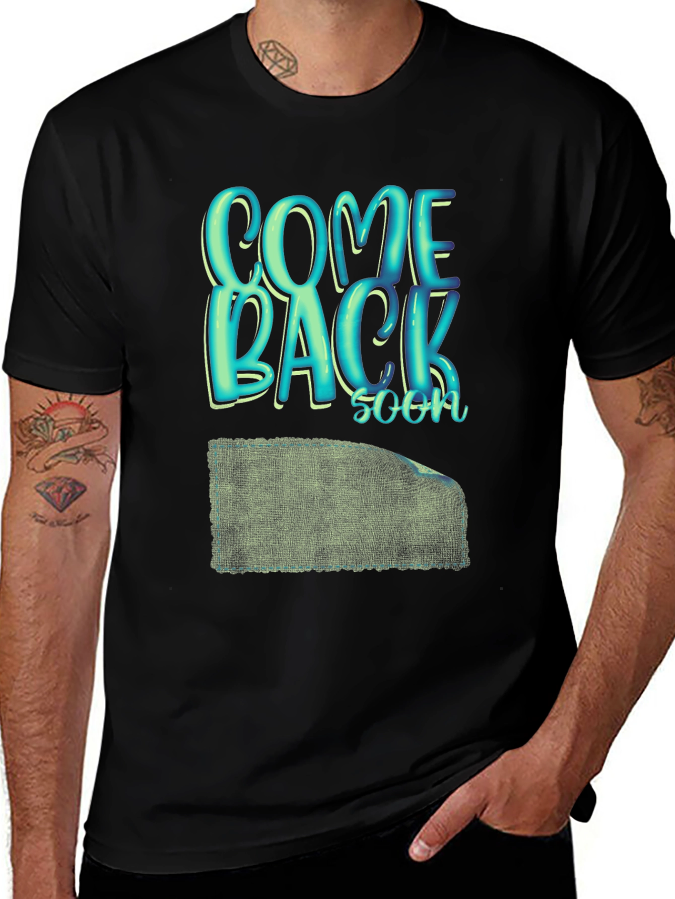Variant 2 of Come Back Soon Graphic T-Shirt