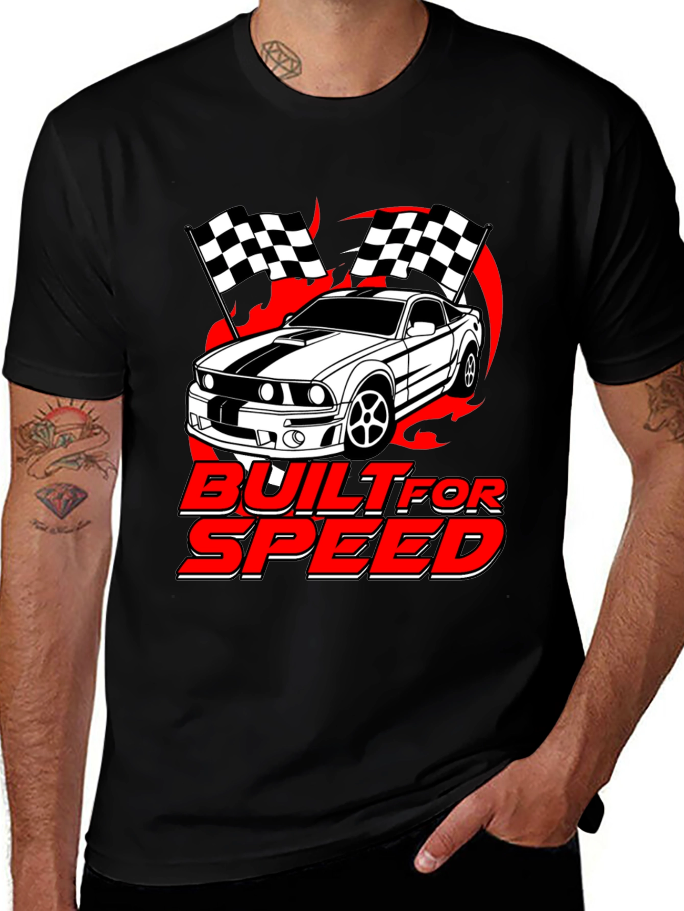Variant 26 of Built For Speed T-Shirt