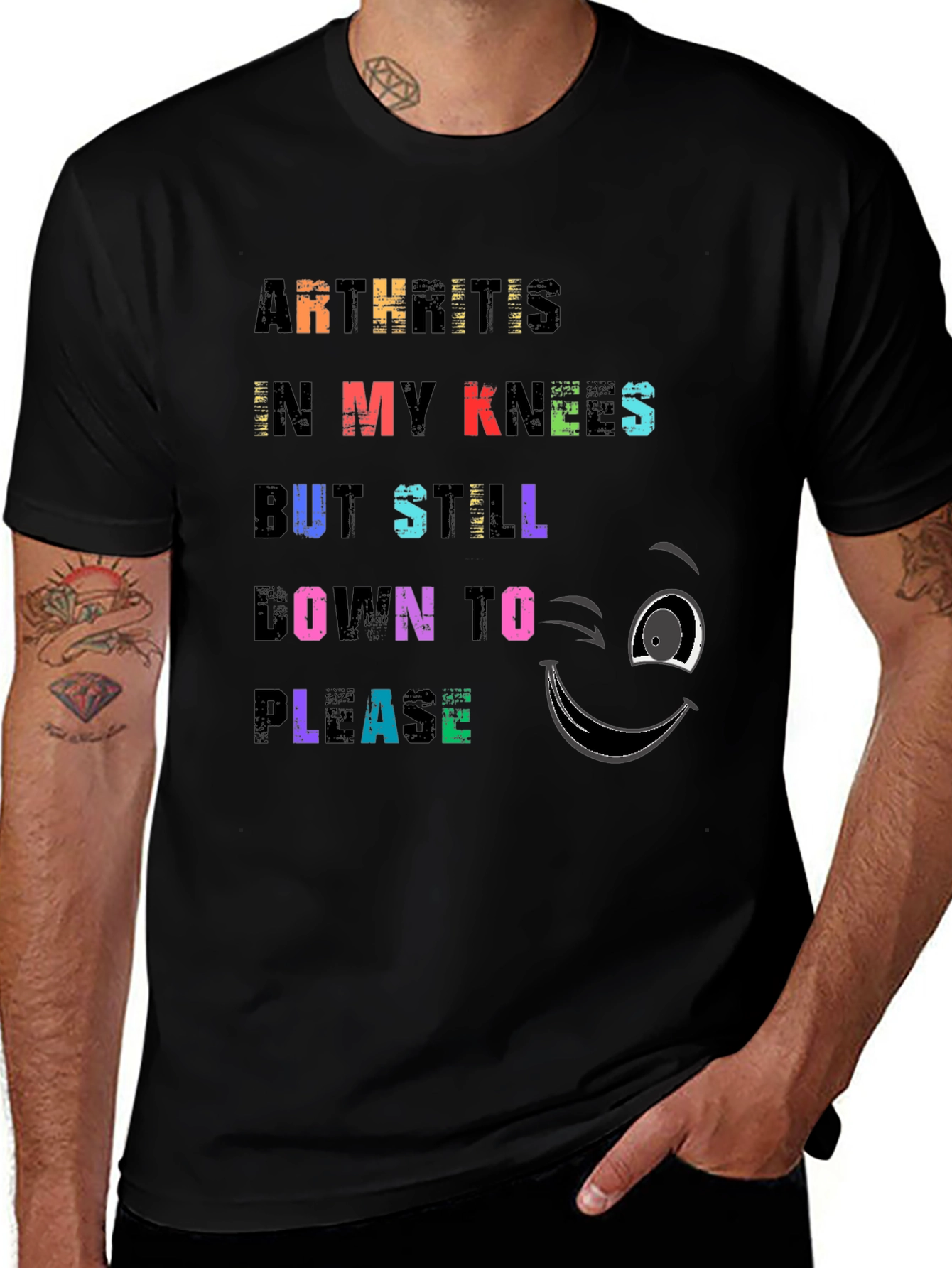 Variant 10 of Arthritis Humor Graphic T-Shirt