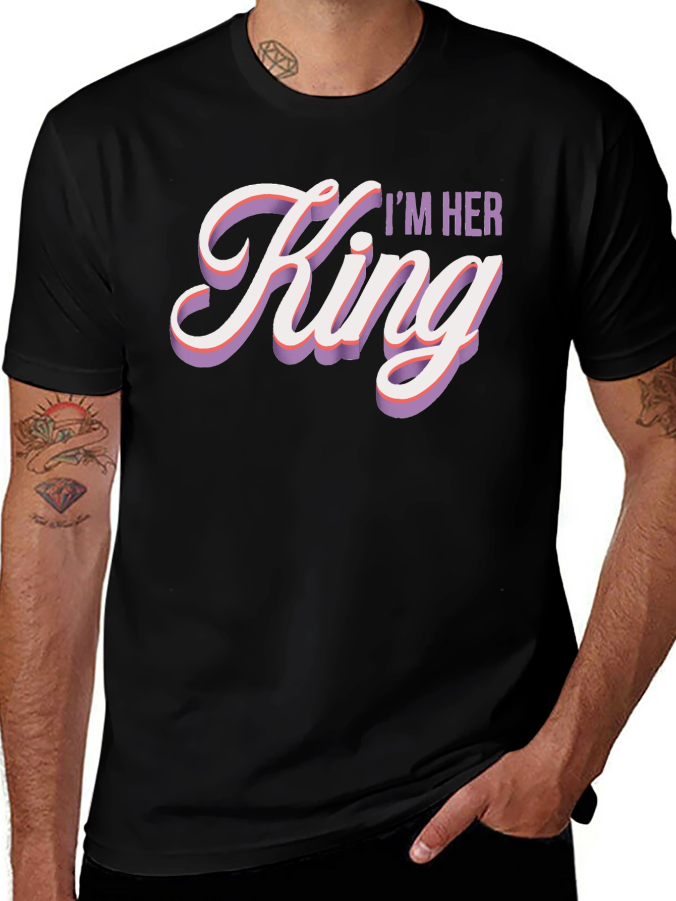 Variant 2 of I'm Her King Graphic T-Shirt