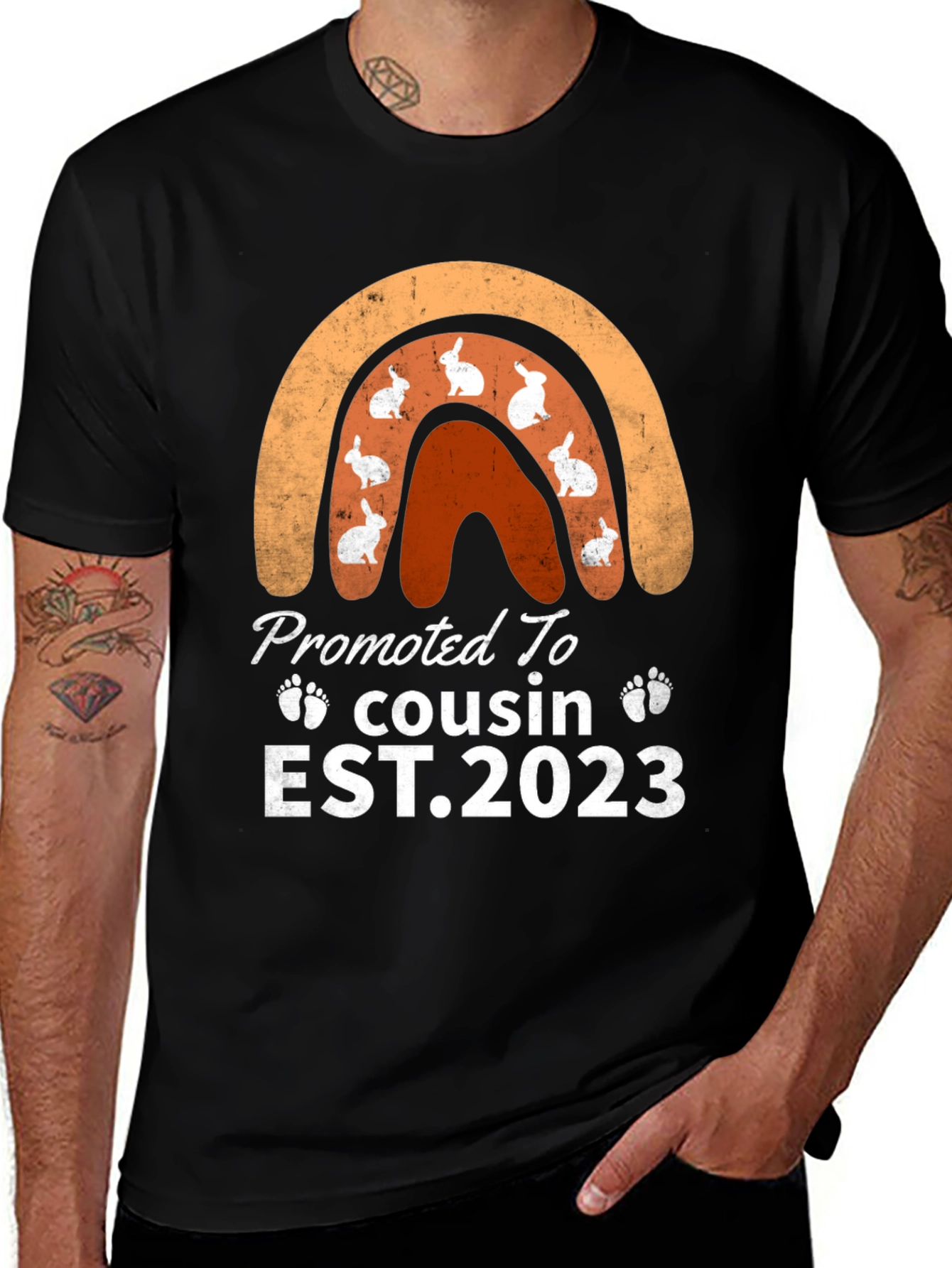 Promoted to Cousin Est. 2023 T-Shirt