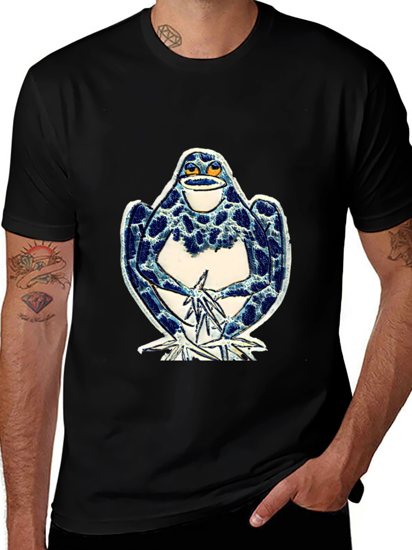 Variant 15 of Frog Graphic T-Shirt - Unique Design
