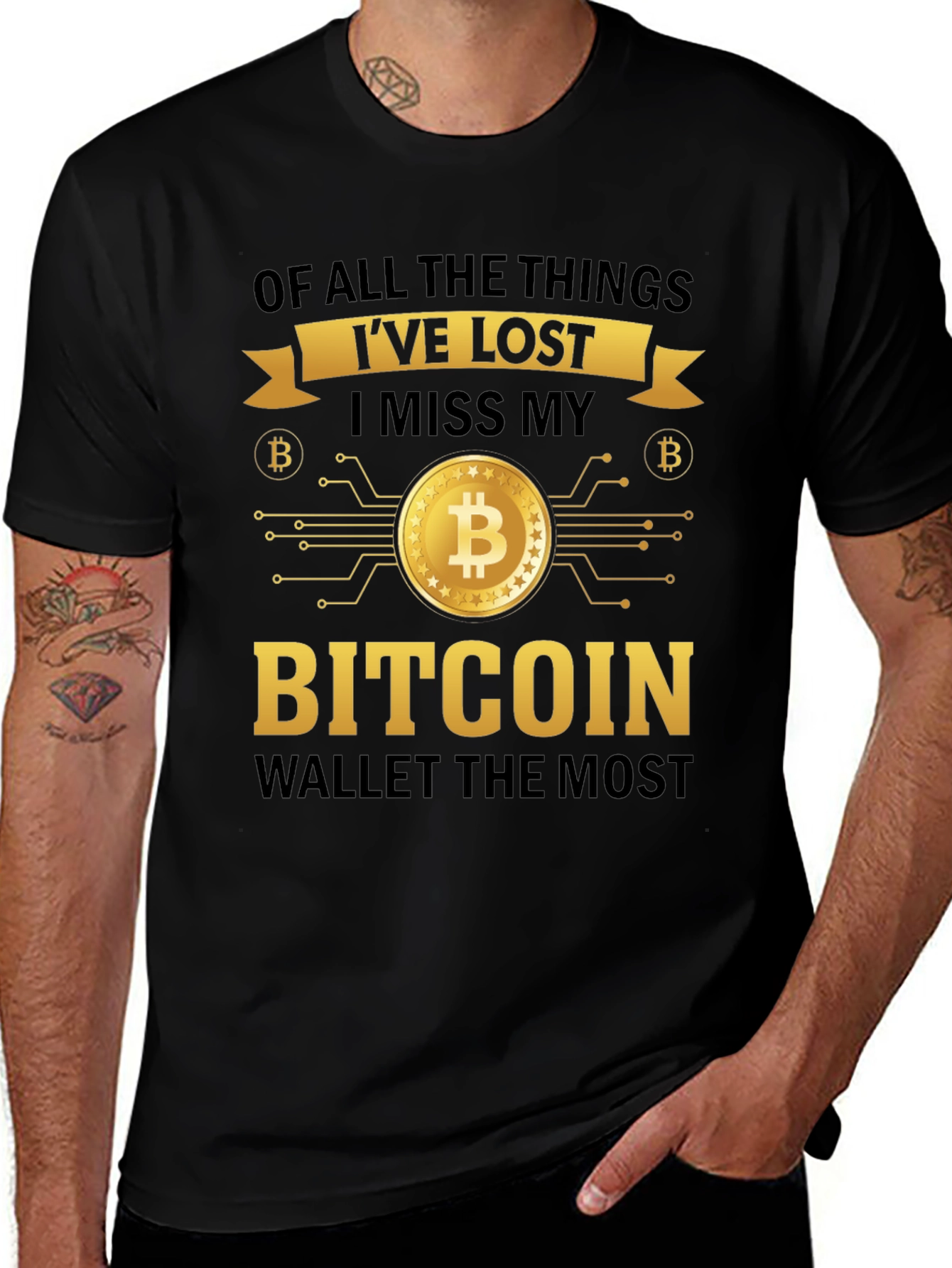 Variant 16 of Bitcoin Wallet T-Shirt - Crypto Enthusiast Apparel