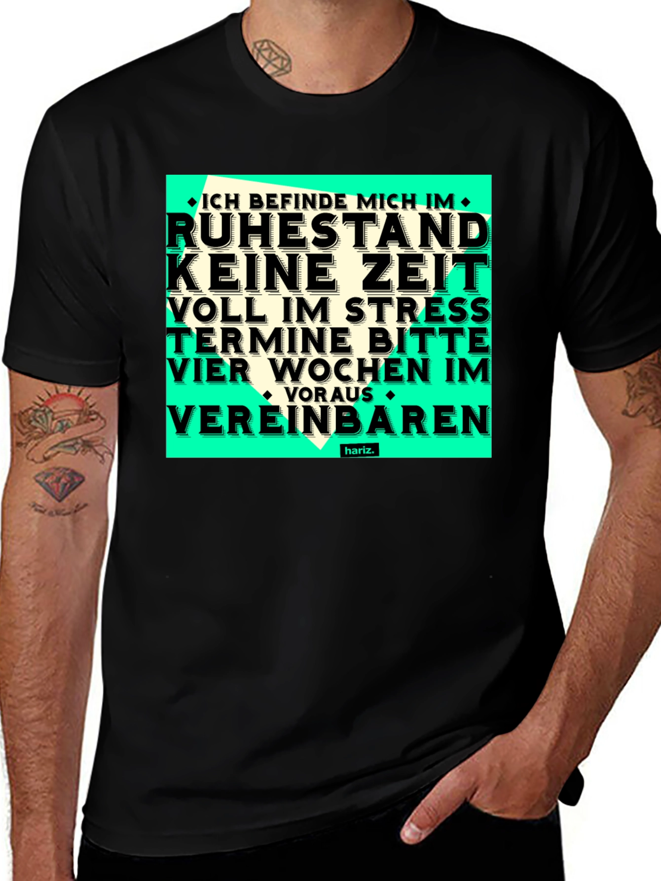 Variant 19 of Funny German Retirement T-Shirt - Ruhestand Keine Zeit