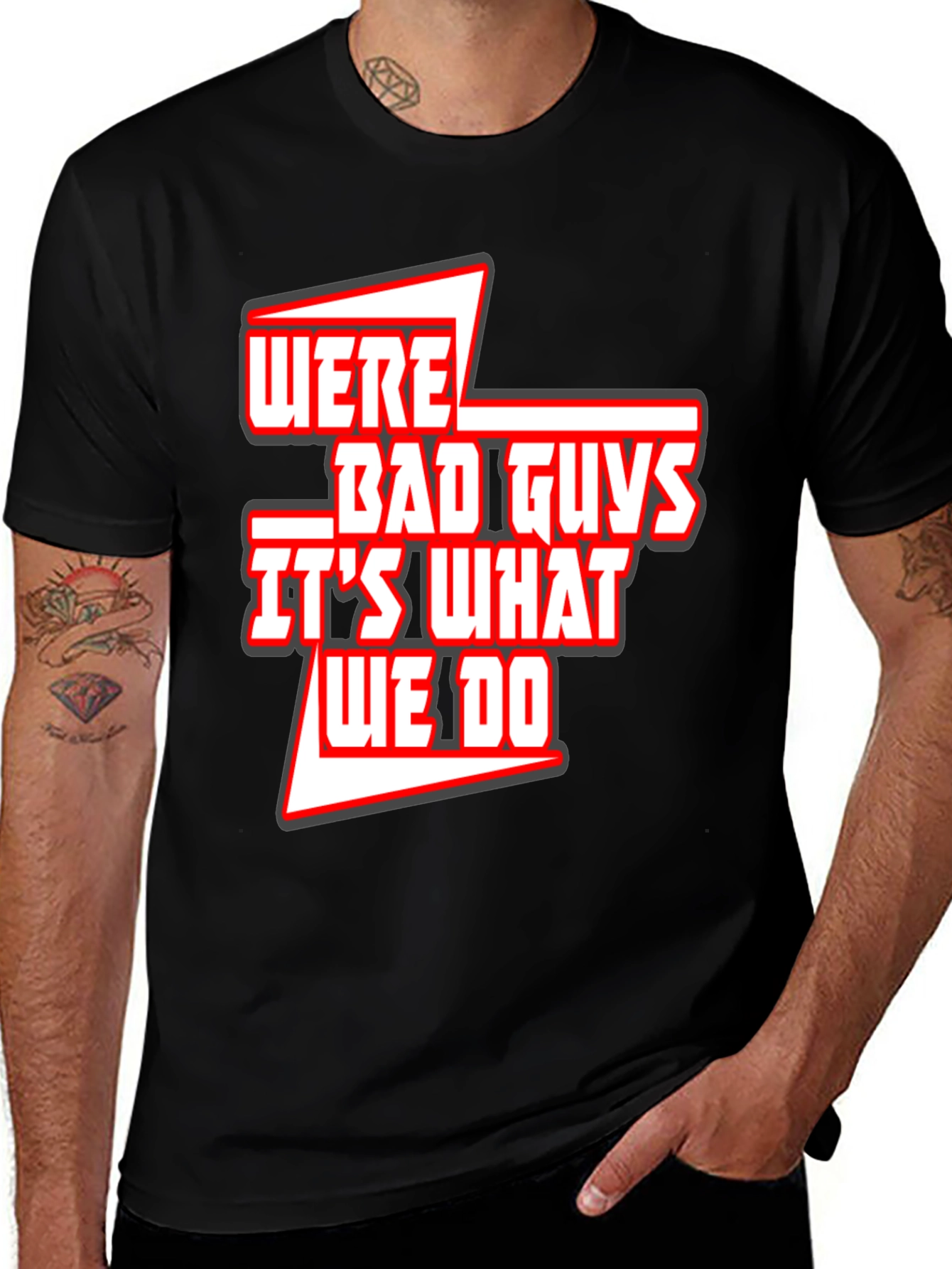 Variant 5 of We're Bad Guys T-Shirt