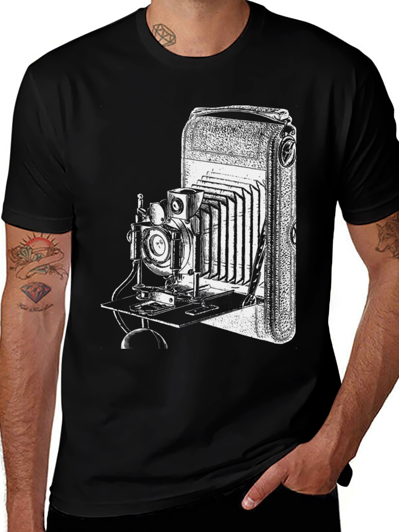 Variant 3 of Vintage Camera Graphic Tee