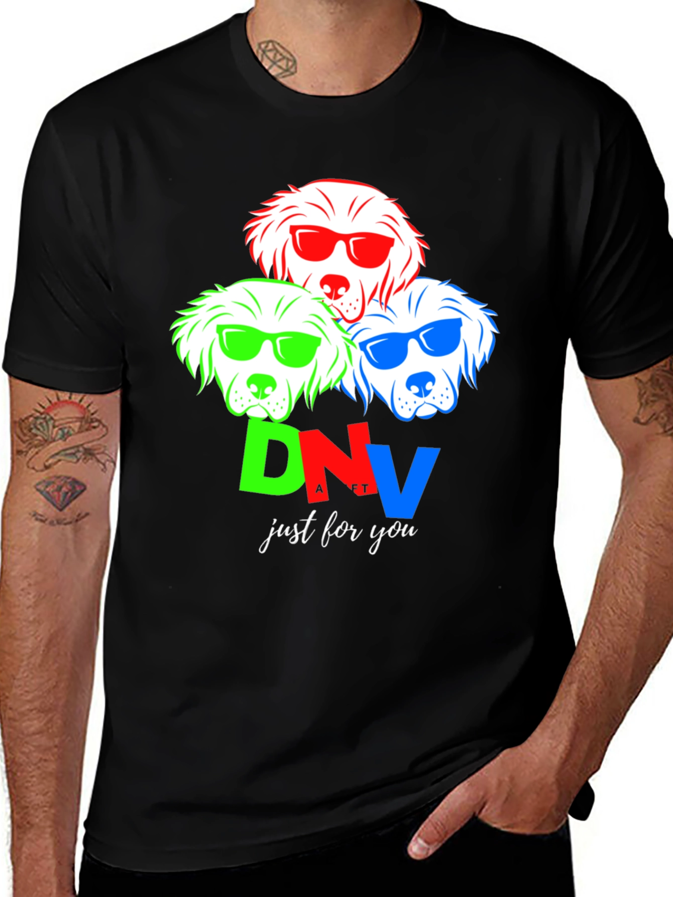 Variant 2 of DNV Cool Dogs Graphic T-Shirt