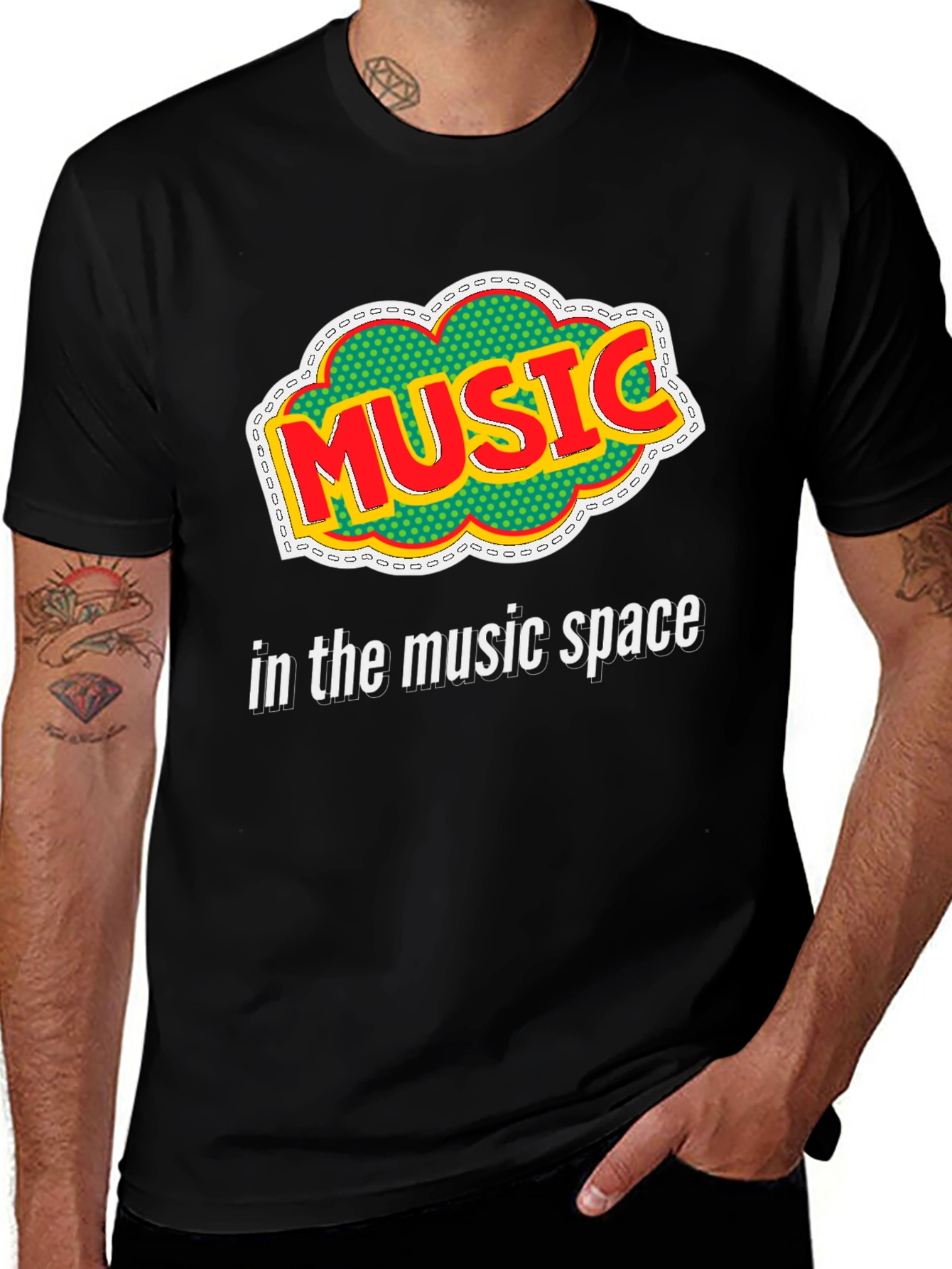 Variant 16 of Music in the Music Space Graphic Tee