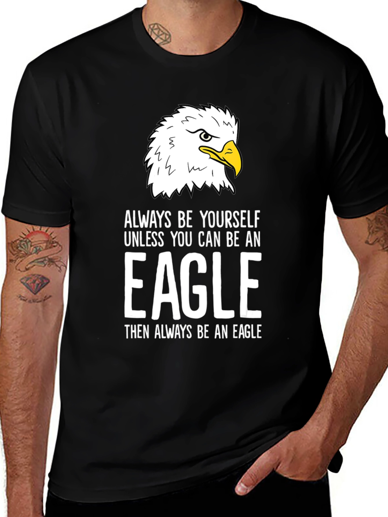 Variant 22 of Eagle Graphic T-Shirt - Always Be Yourself