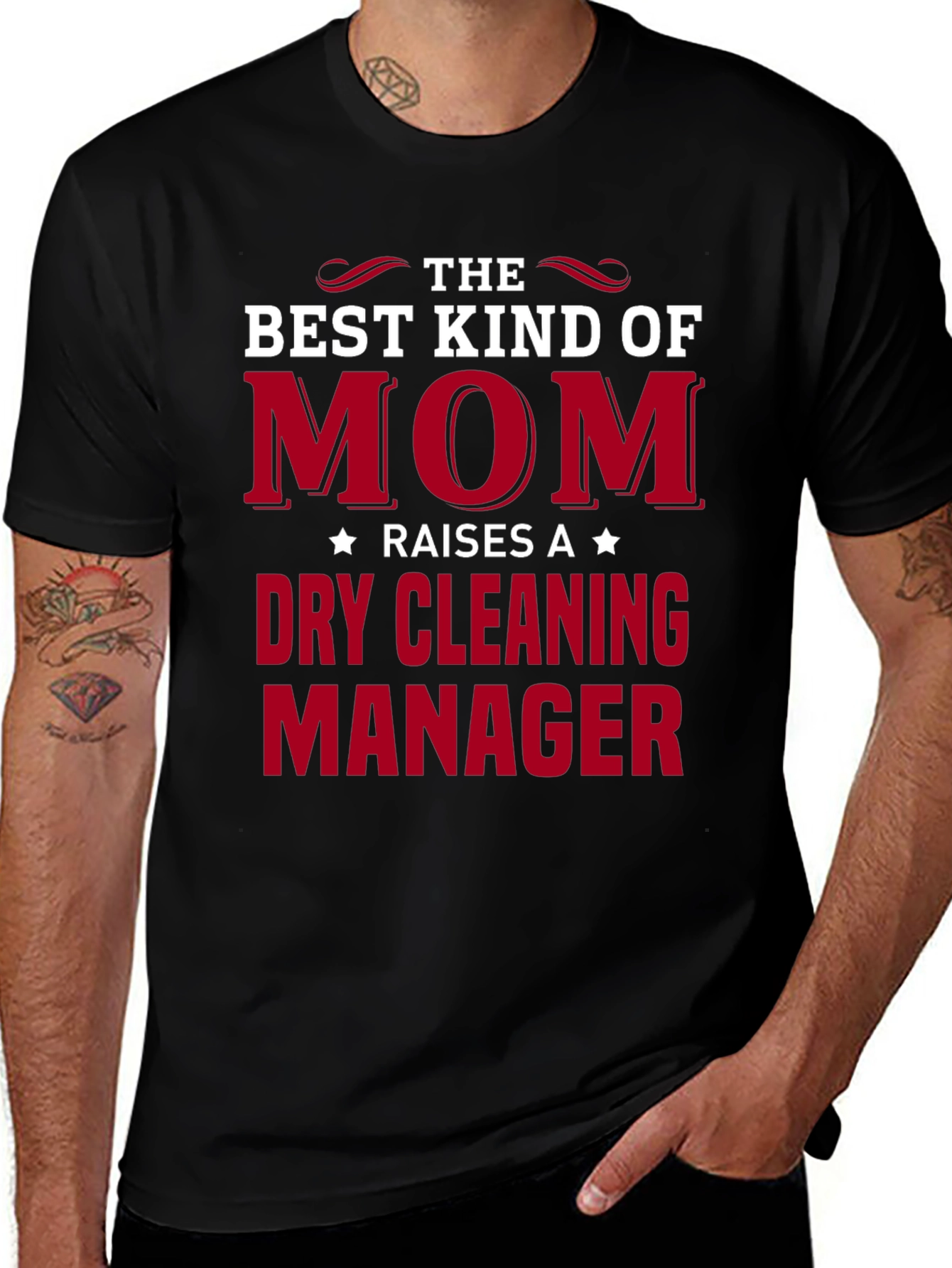 Variant 25 of Best Kind of Mom - Dry Cleaning Manager T-Shirt