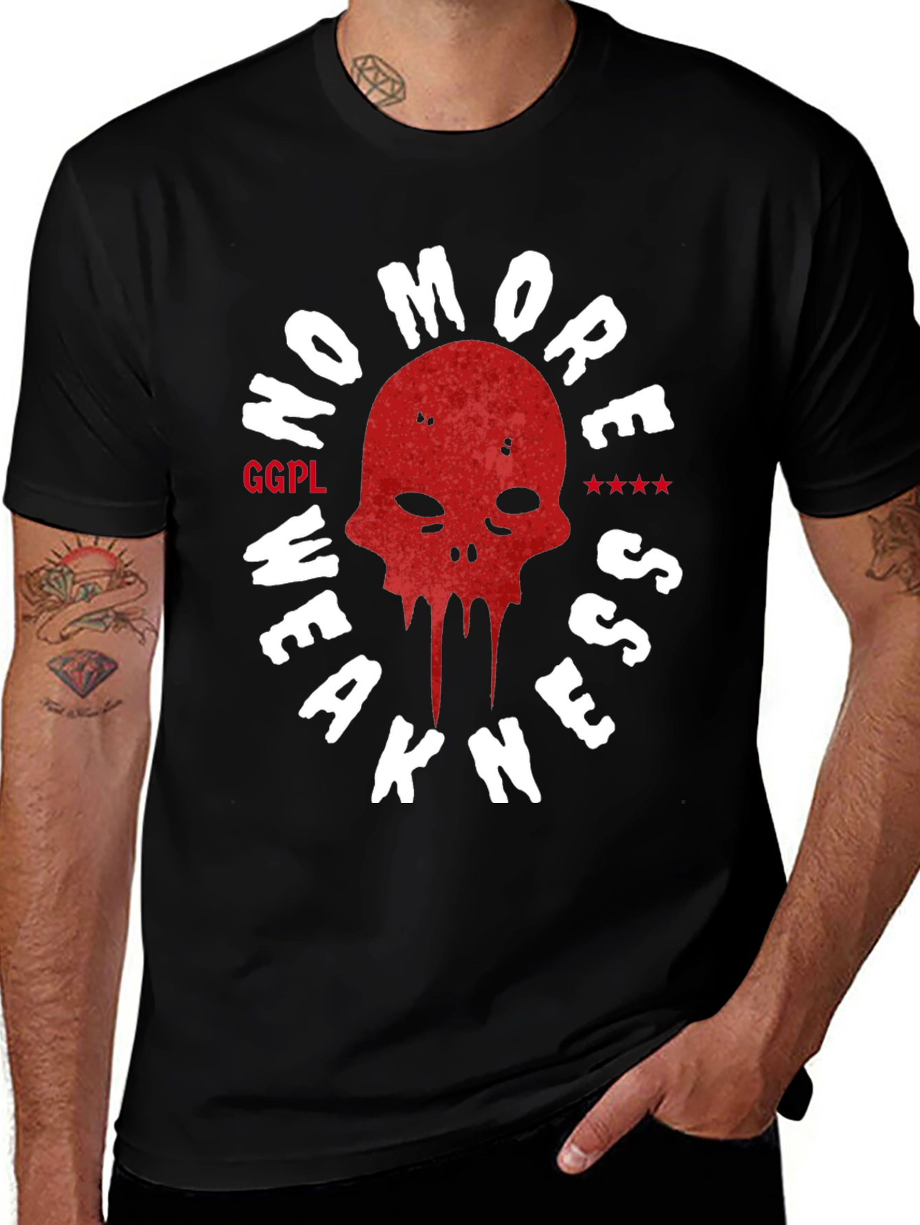 Variant 5 of No More Weakness Graphic Tee