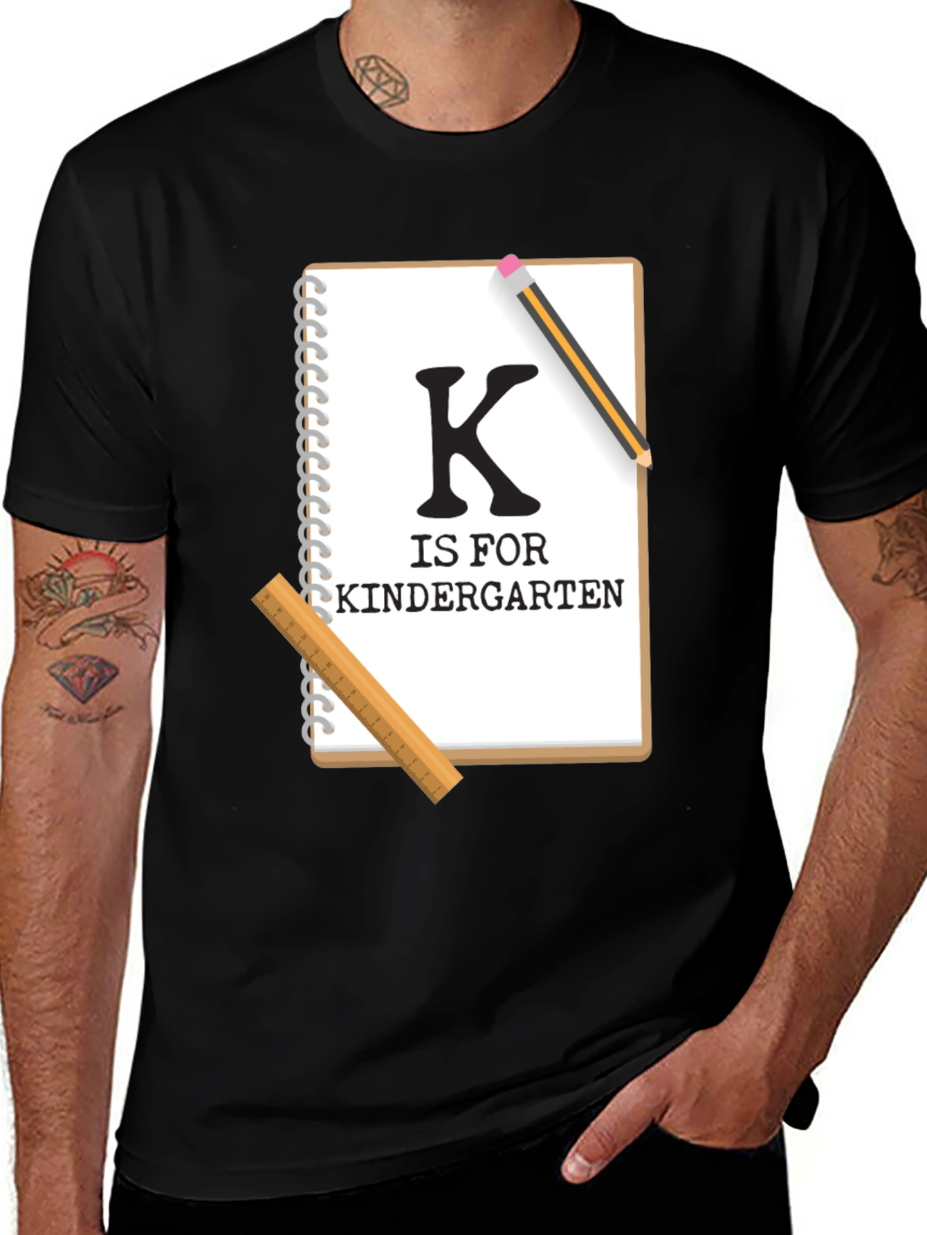 Variant 17 of K is for Kindergarten T-Shirt Teacher Back to School Shirt