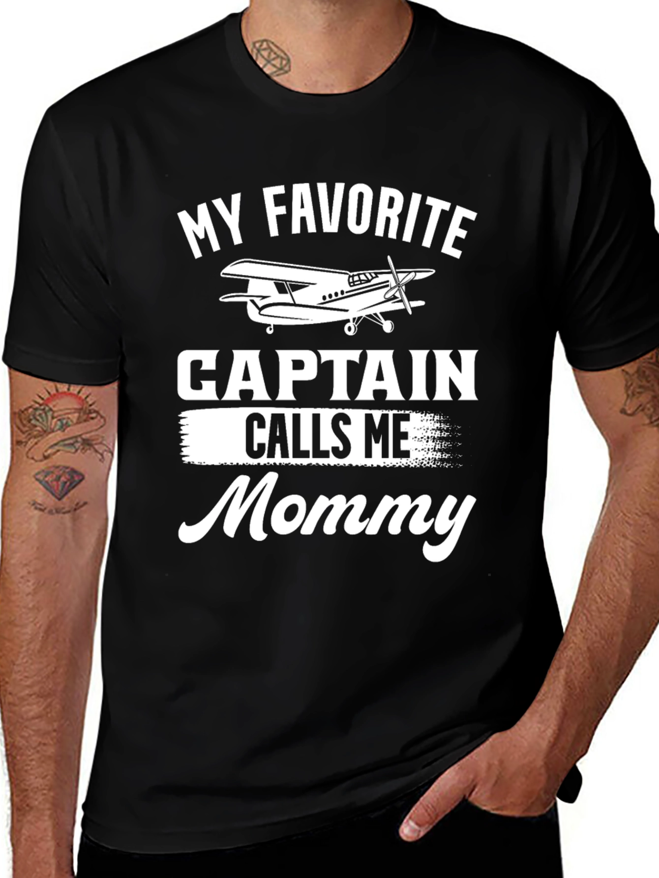My Favorite Captain Calls Me Mommy T-Shirt