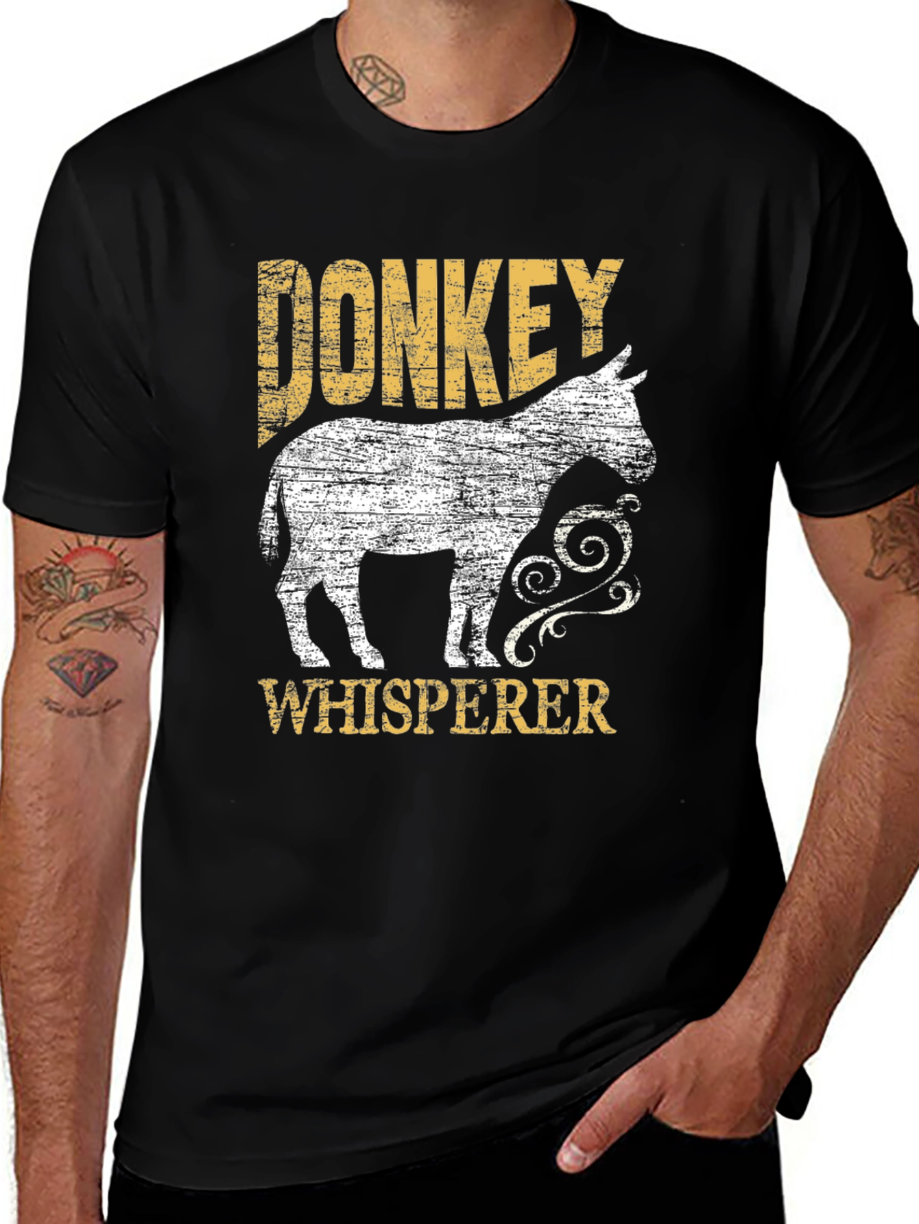 Variant 14 of Donkey Whisperer Graphic T-Shirt