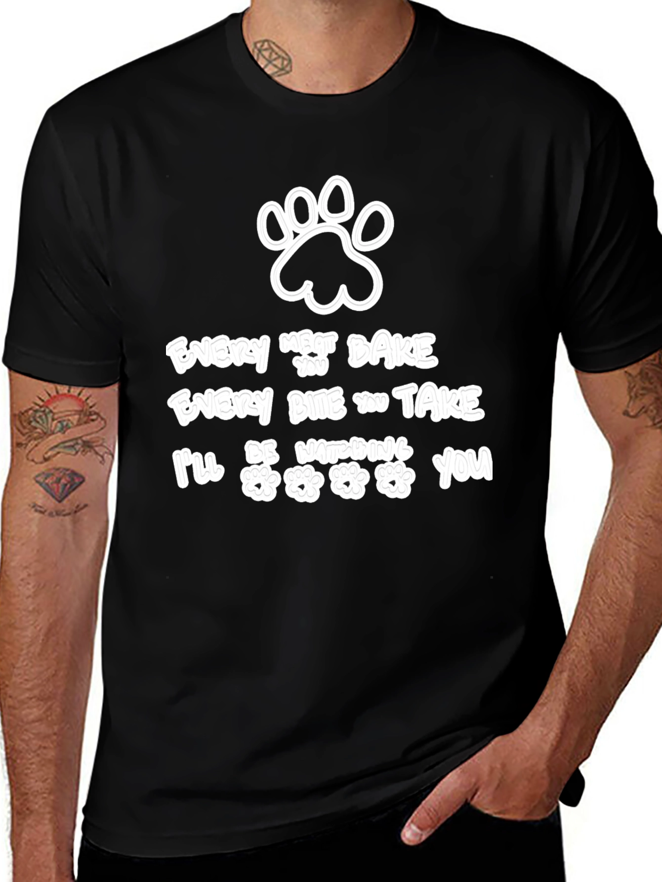 Variant 25 of Dog Lover T-Shirt - Every Treat You Bake