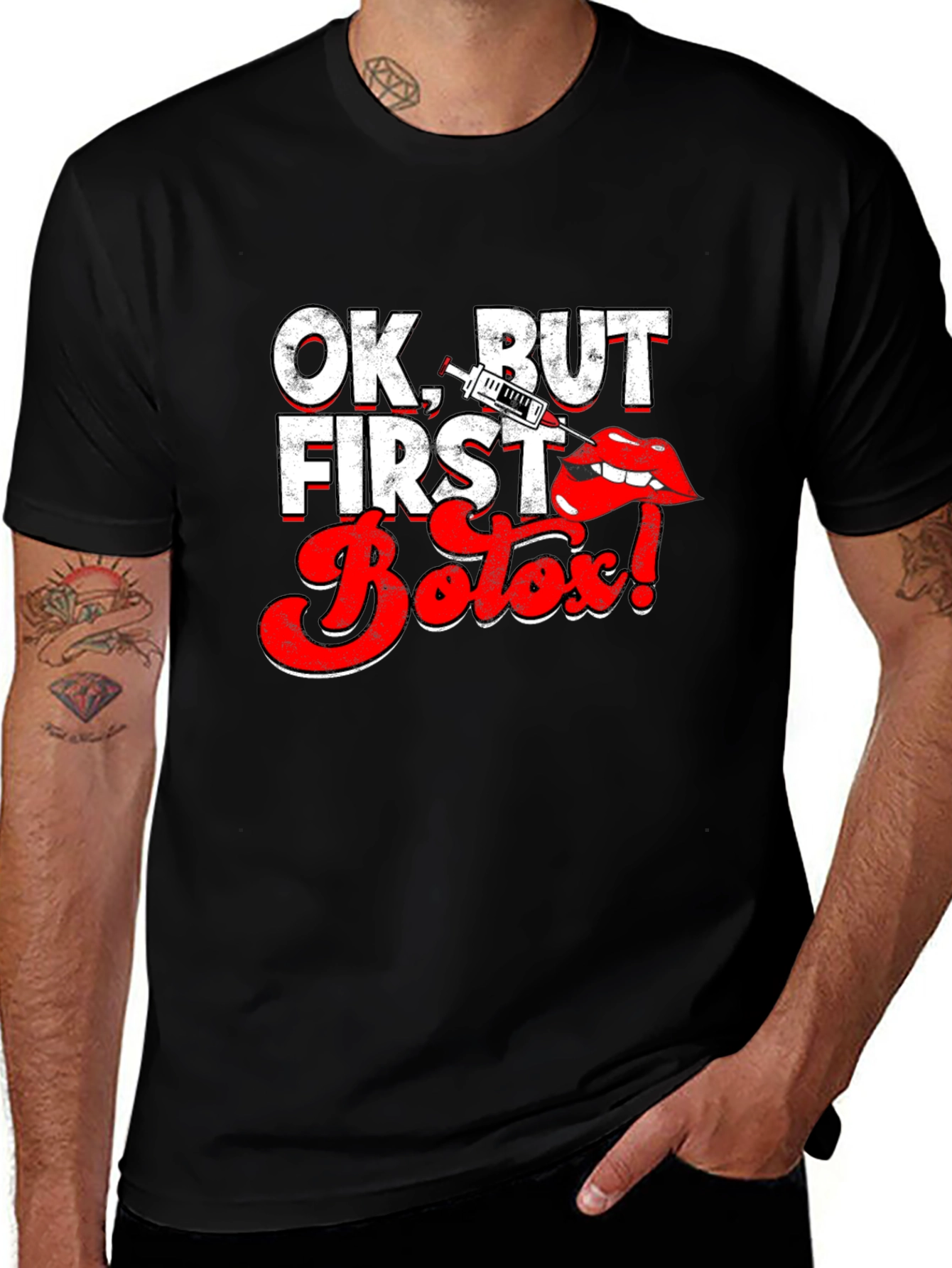 Variant 25 of Ok, But First Botox! Graphic Tee