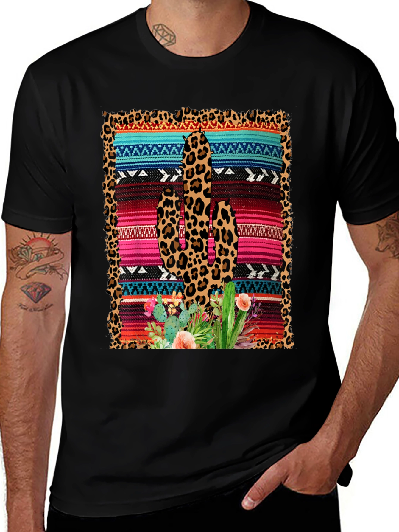 Western Cactus Graphic Tee
