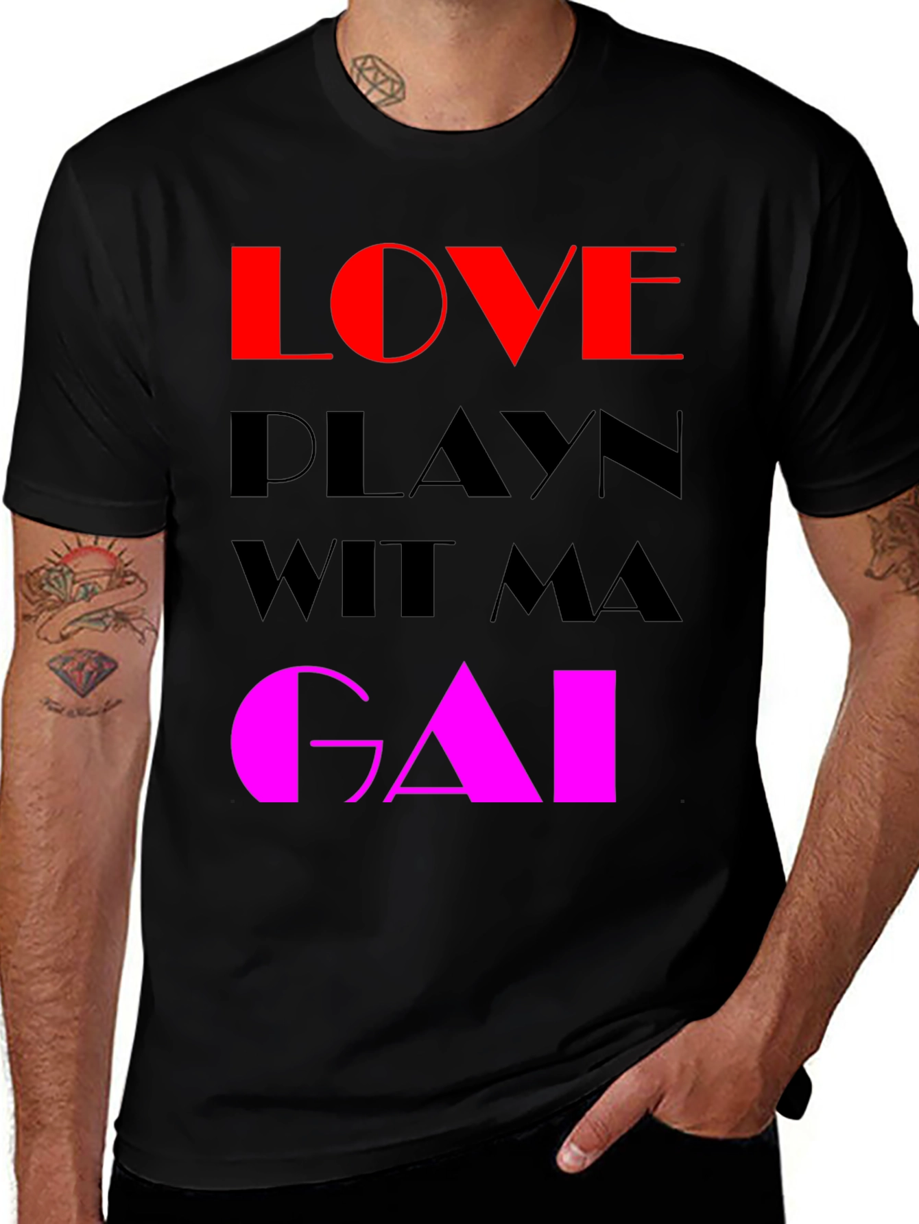 Variant 28 of Love Playn Wit Ma Gal T-Shirt