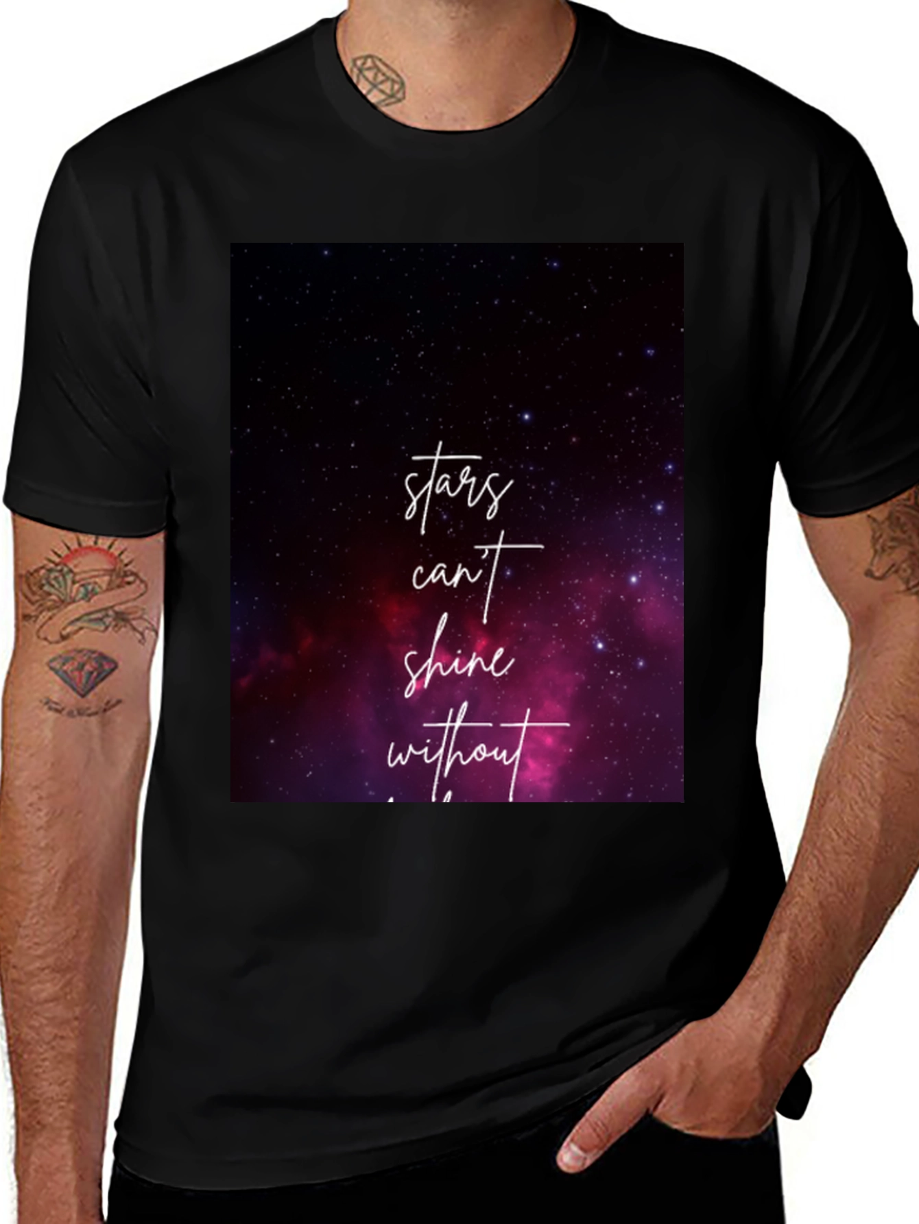 Variant 13 of Stars Can't Shine Without Darkness T-Shirt
