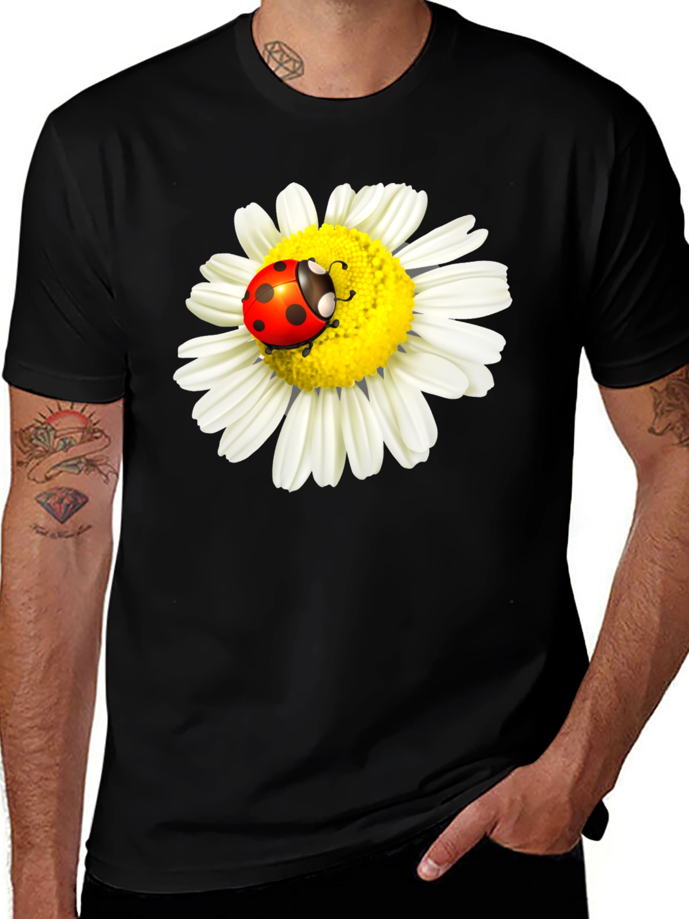 Variant 11 of Daisy & Ladybug Graphic Tee