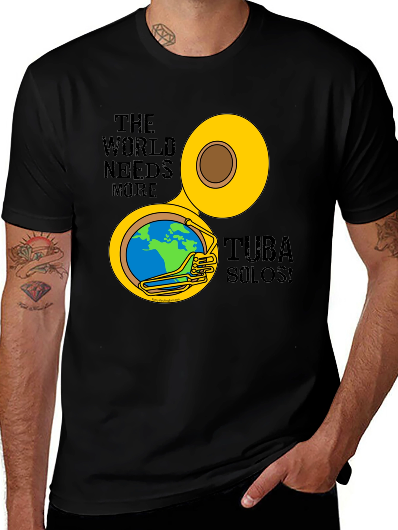 Variant 2 of Tuba Solos Graphic T-Shirt