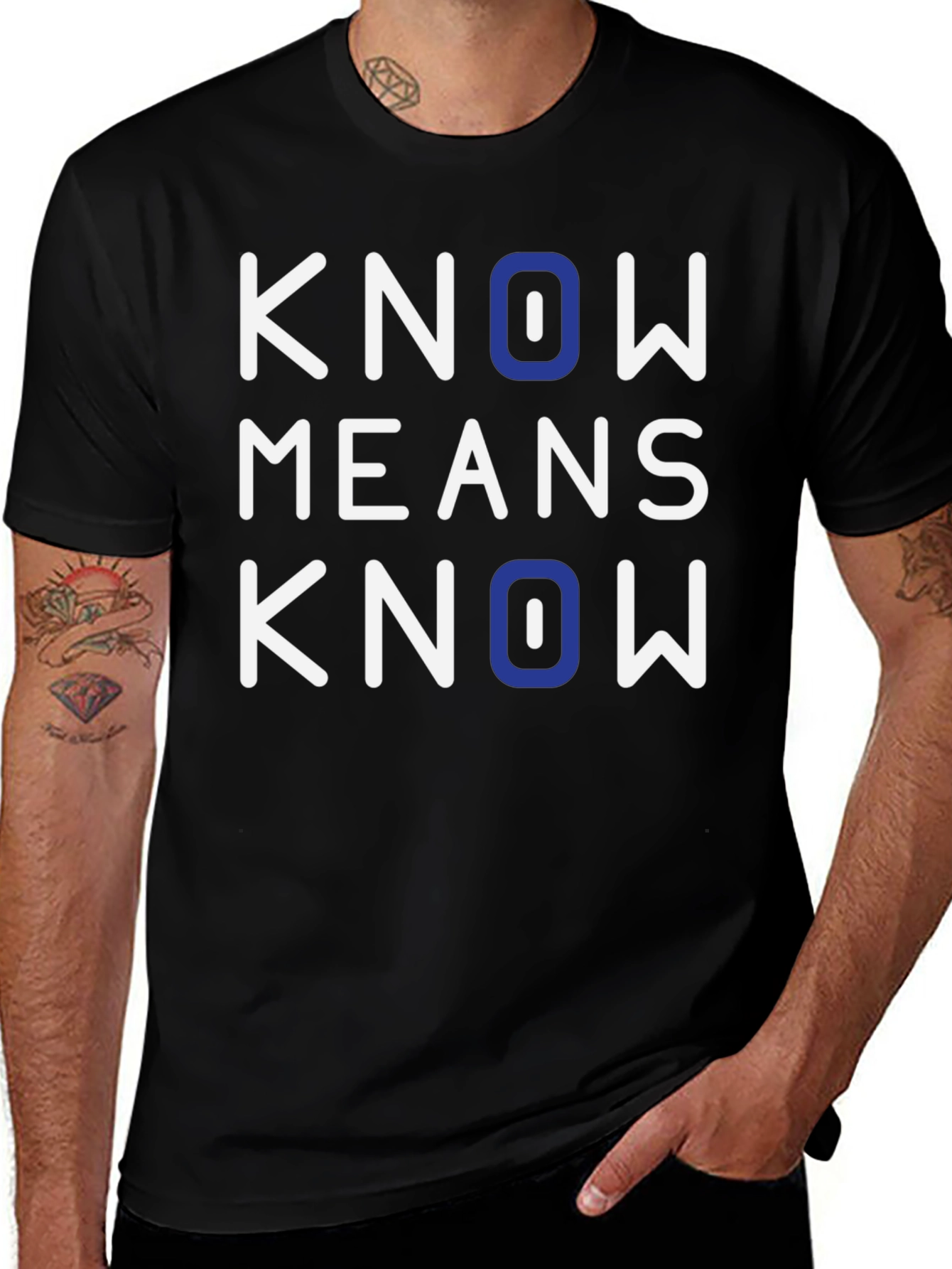 Variant 14 of Know Means Know T-Shirt