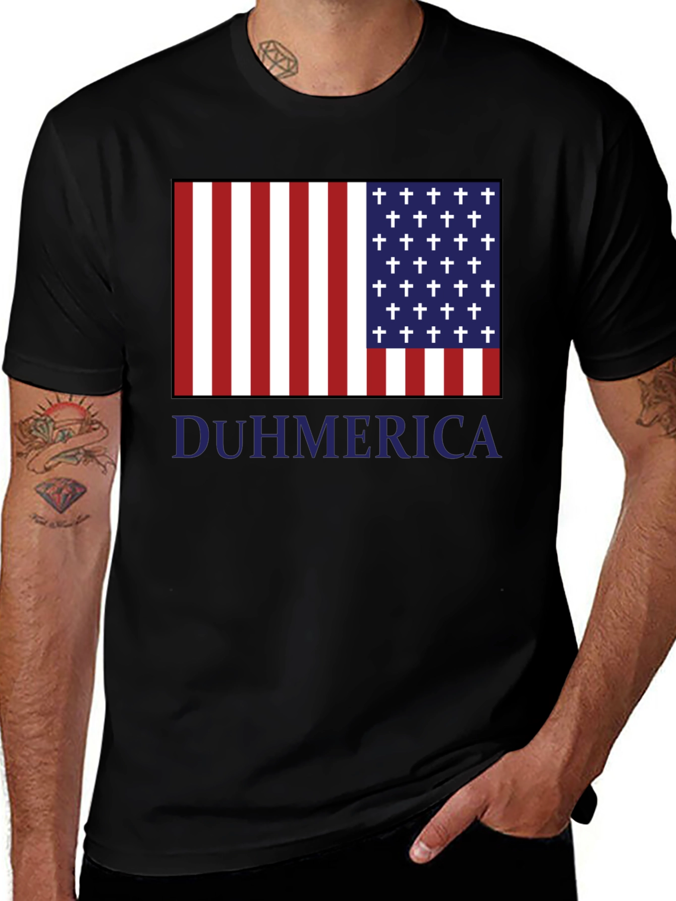 Variant 21 of Duhmerica Flag Graphic T-Shirt